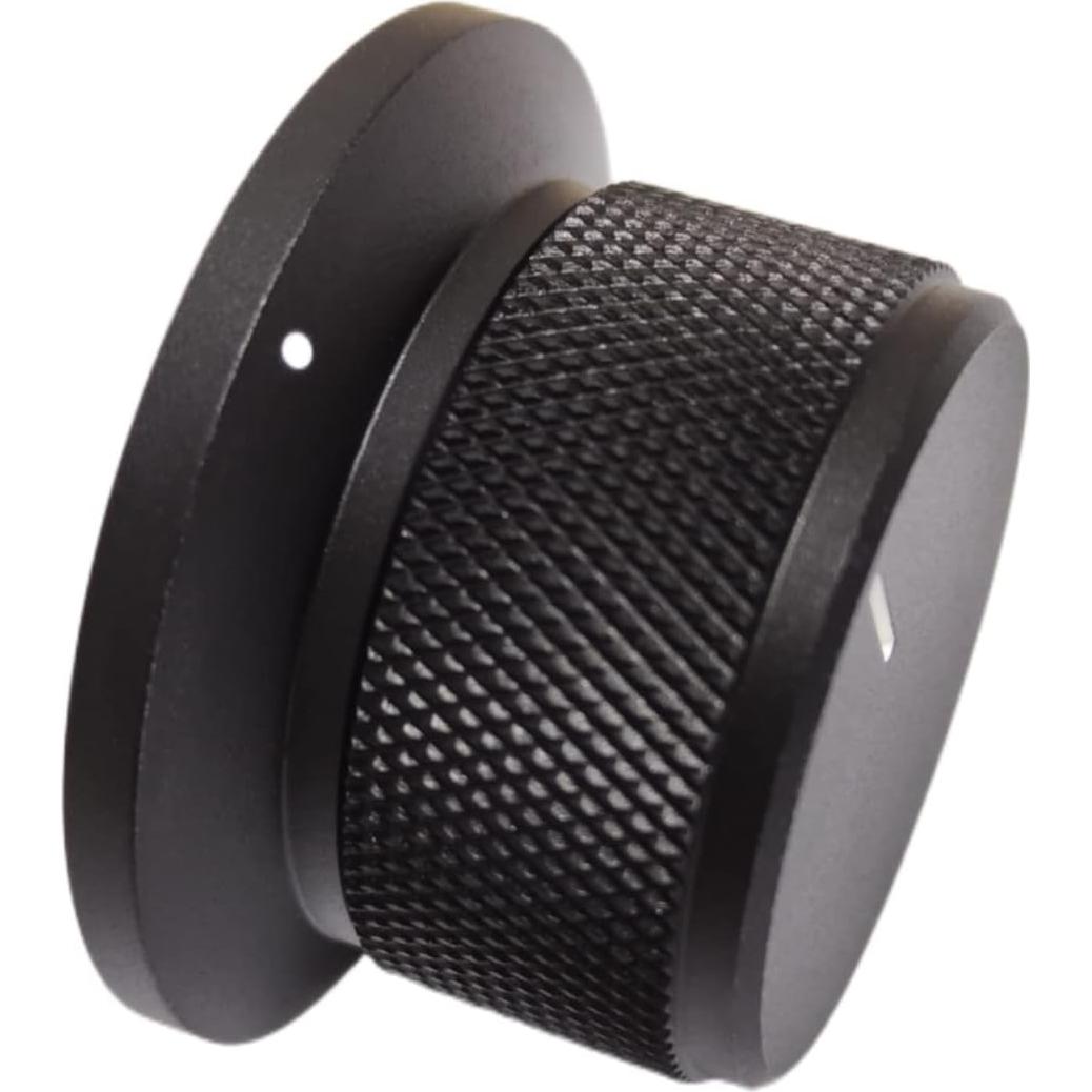 Perilla de Control Rotativa Aluminio Szliyands 44x25mm Negra