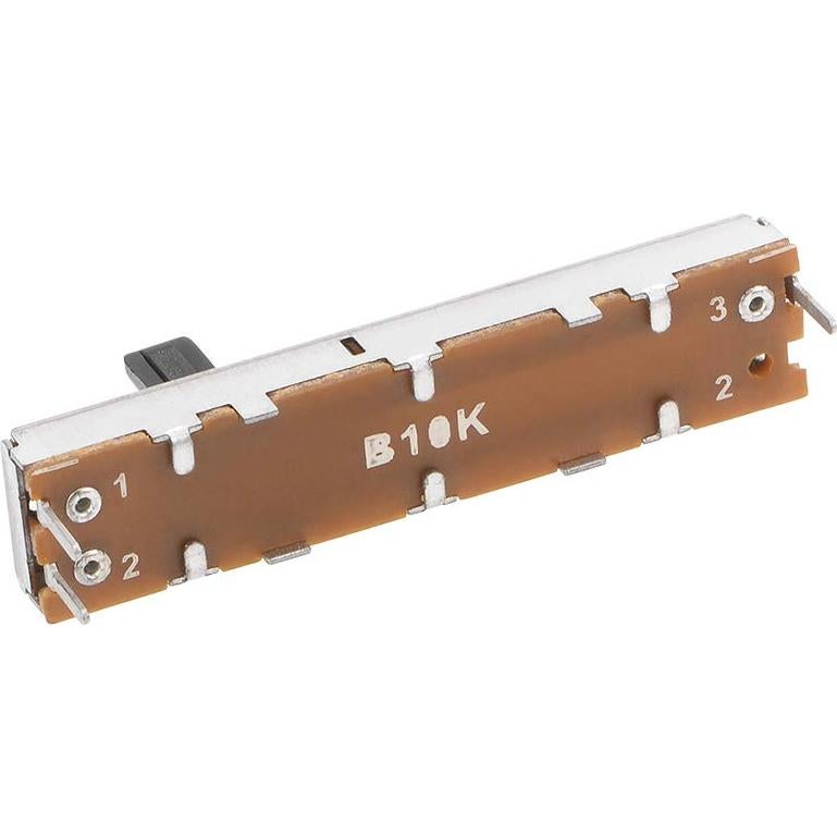 5 Potenciómetros Lineales uxcell B10K 45mm para Mezclador