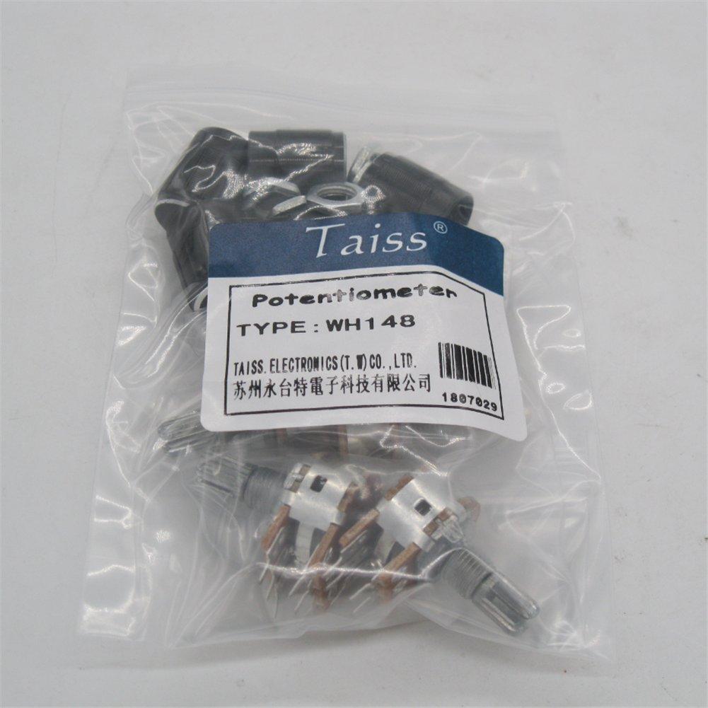 Potenciometro Rotativo Lineal Taiss 50K Ohm 5 Piezas