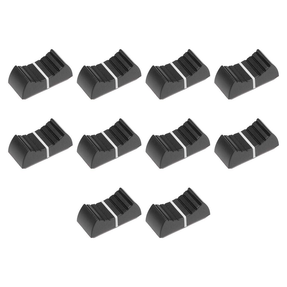 Perillas Planas de Potenciómetro uxcell 10 Pcs 4x1.2mm Negras