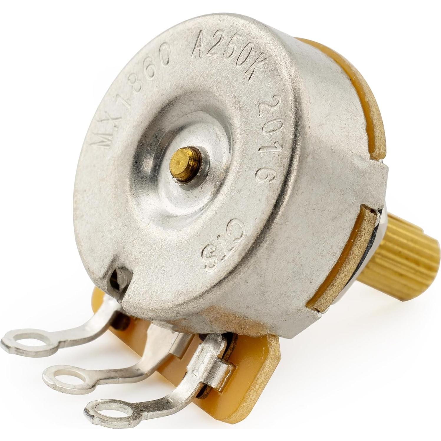 Potenciómetros CTS 450G A250K de Bronce para Guitarra (Juego de 4)