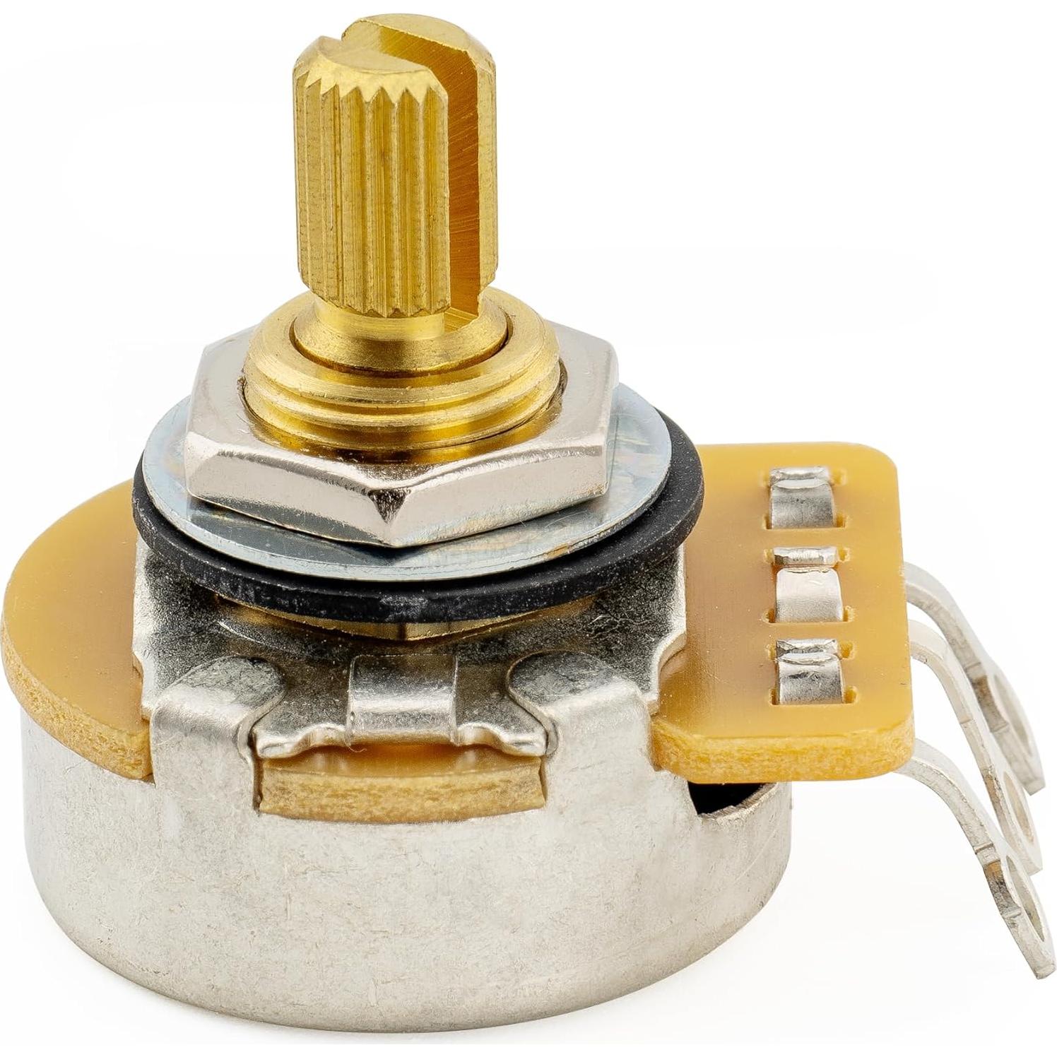 Potenciómetros CTS 450G A250K de Bronce para Guitarra (Juego de 4)