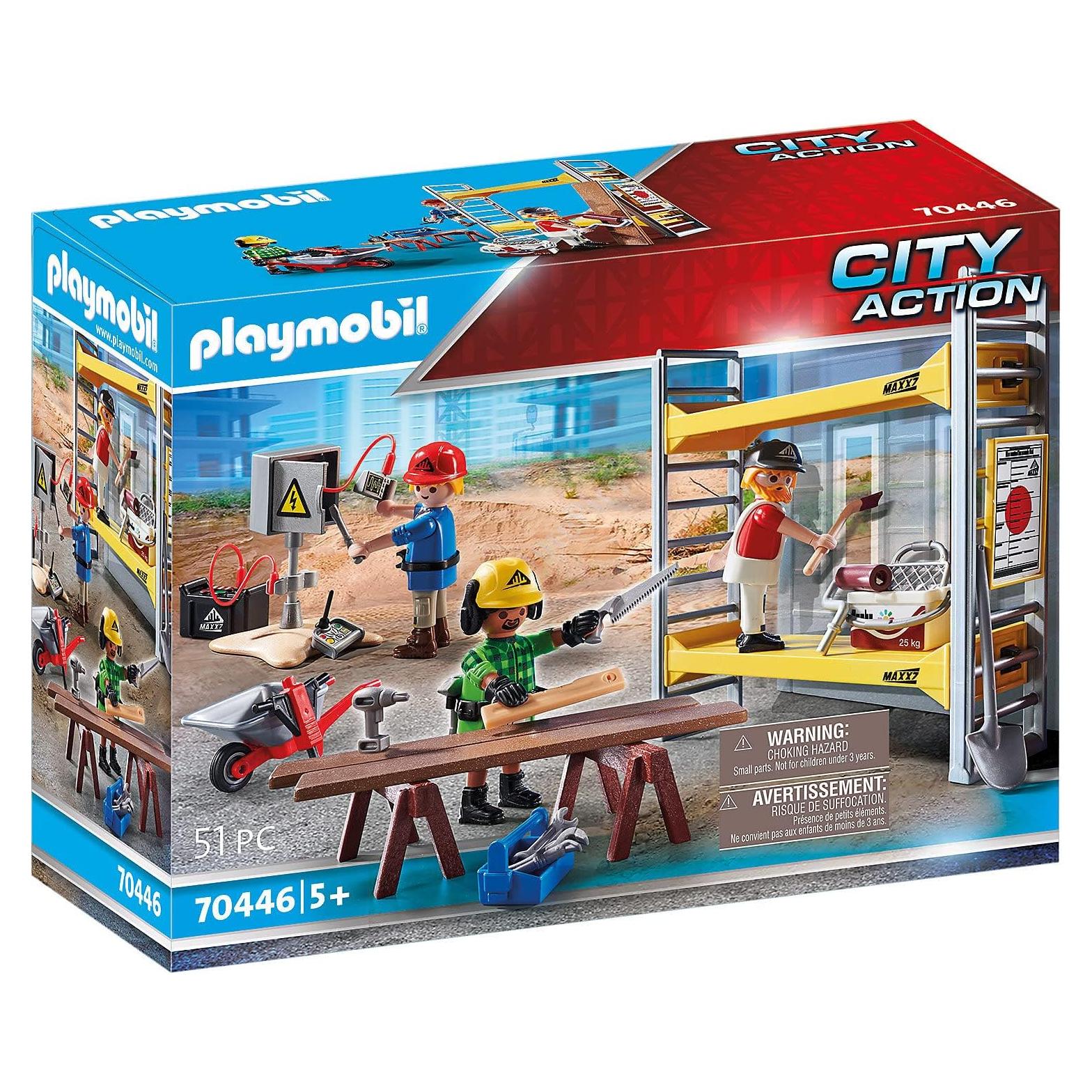 Andamio de Construcción Playmobil 70446 con Figuras