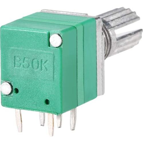 Potenciómetro de Carbono uxcell RV097NS 50K Ohm 10 Piezas