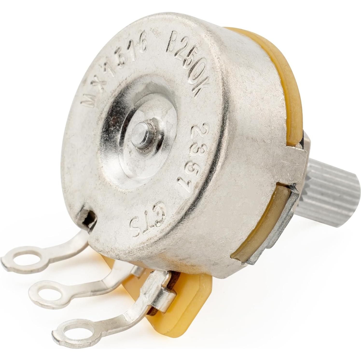 Potenciómetros CTS 450 B250K Eje Corto para Guitarra Eléctrica (Juego de 4)