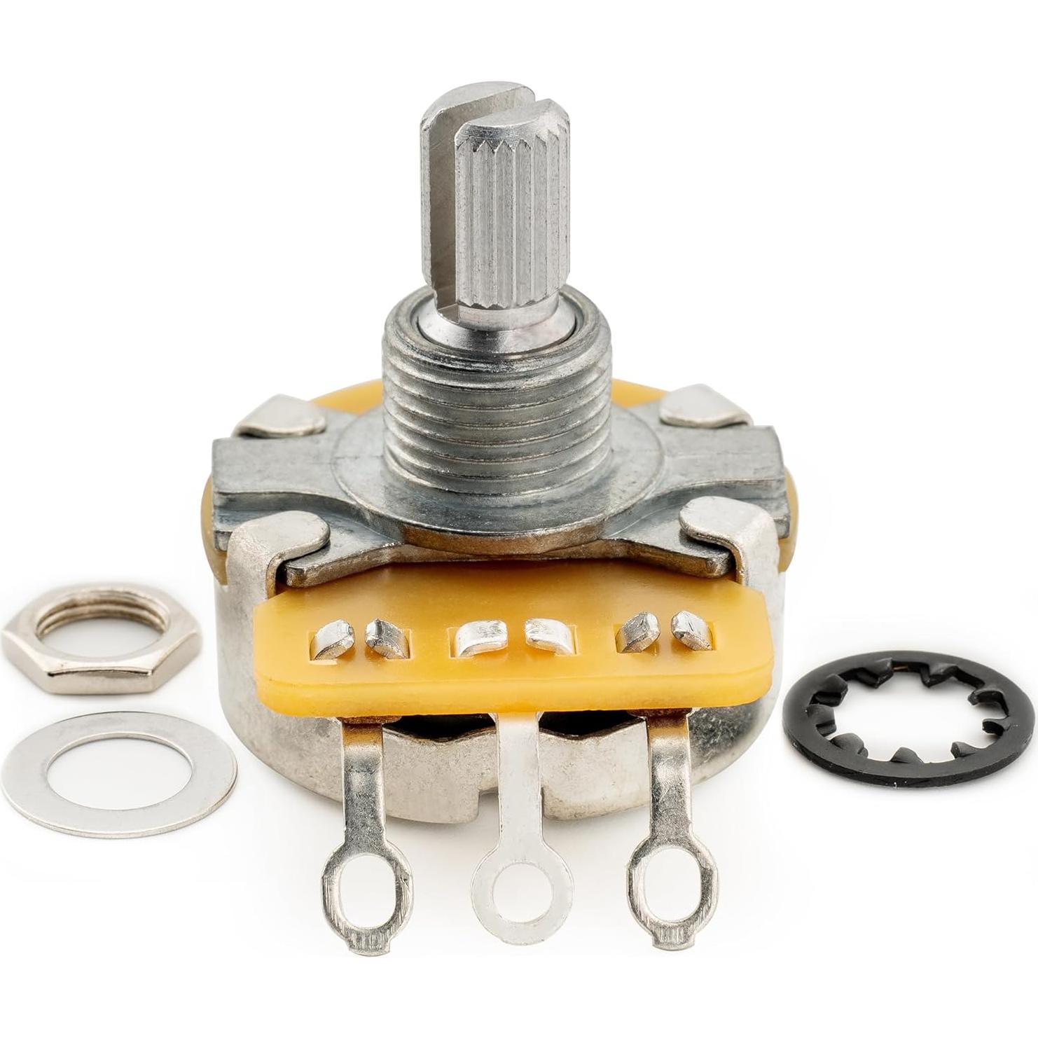 Potenciómetros CTS 450 B250K Eje Corto para Guitarra Eléctrica (Juego de 4)