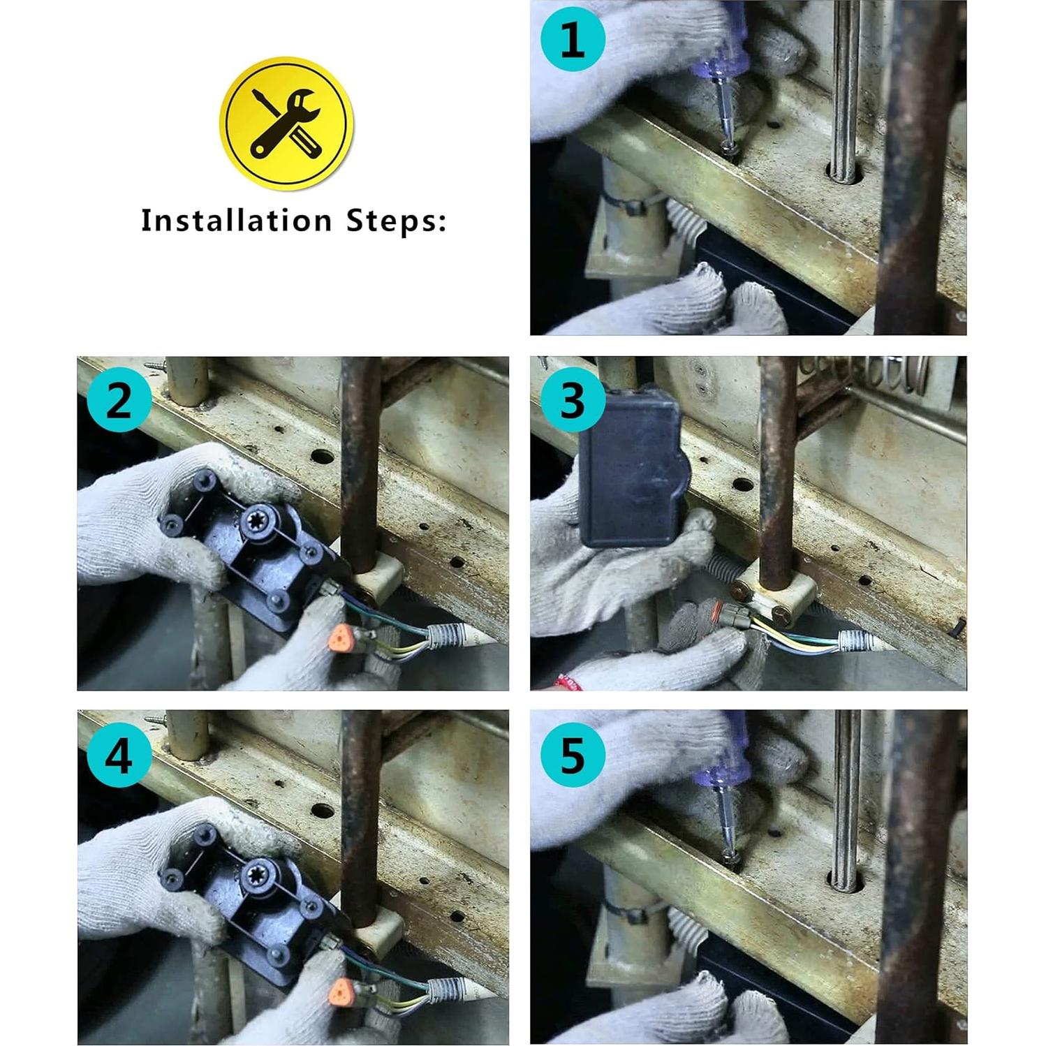 Potenciómetro de Acelerador 10L0L para Carro de Golf Club Car DS 2001-2011