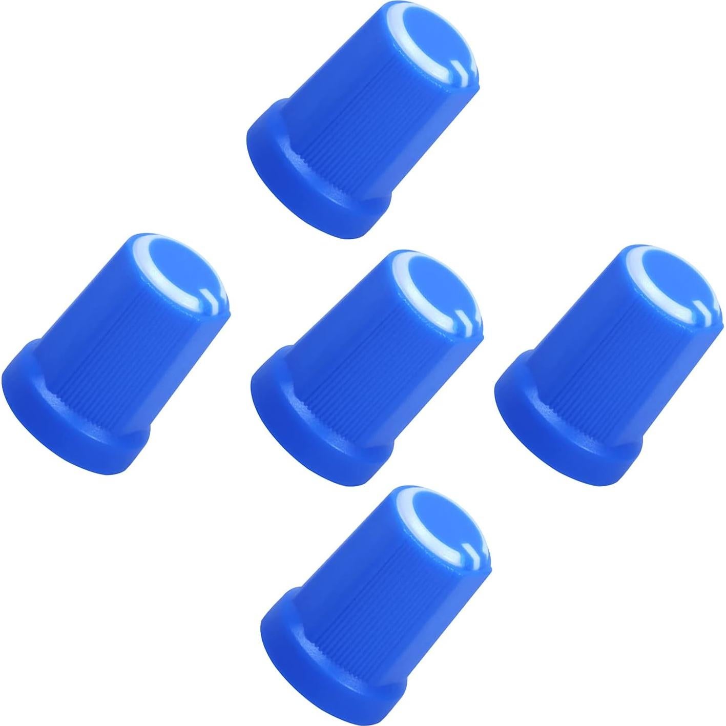 20 Perillas de Control Plástico DIKAVS 6mm para Guitarra