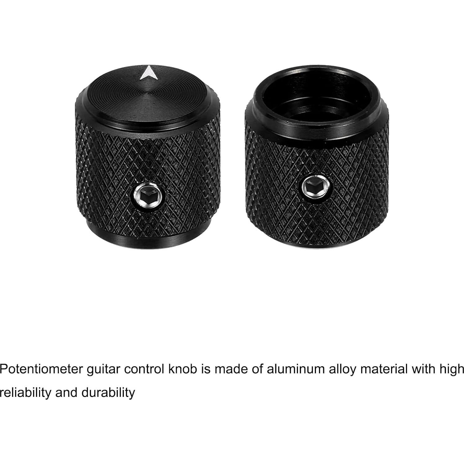 Perillas de Potenciómetro Aluminio MECCANIXITY 6 Pcs 6mm