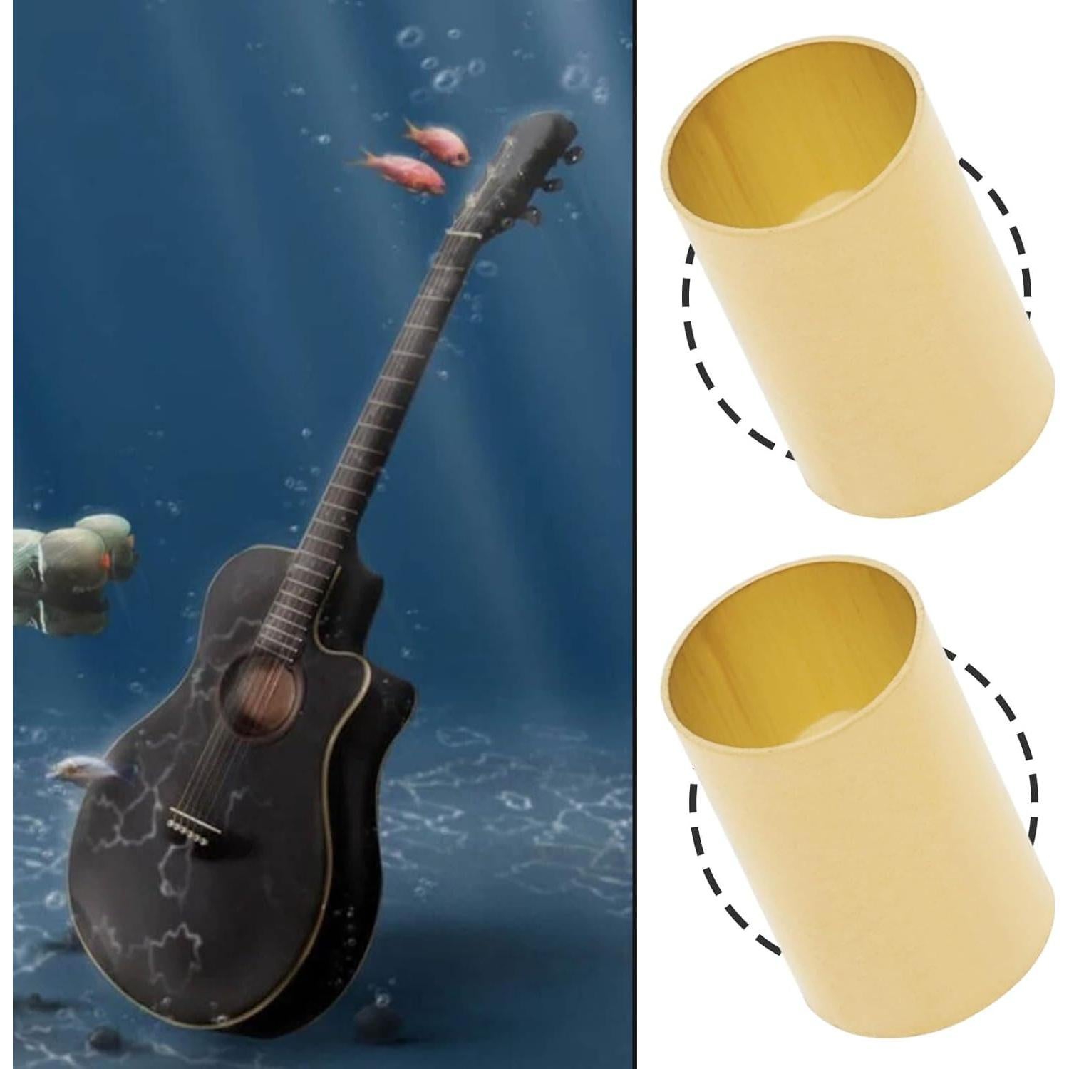 10 Manguitos de Latón para Guitarra 6.35mm OD 6.04mm ID