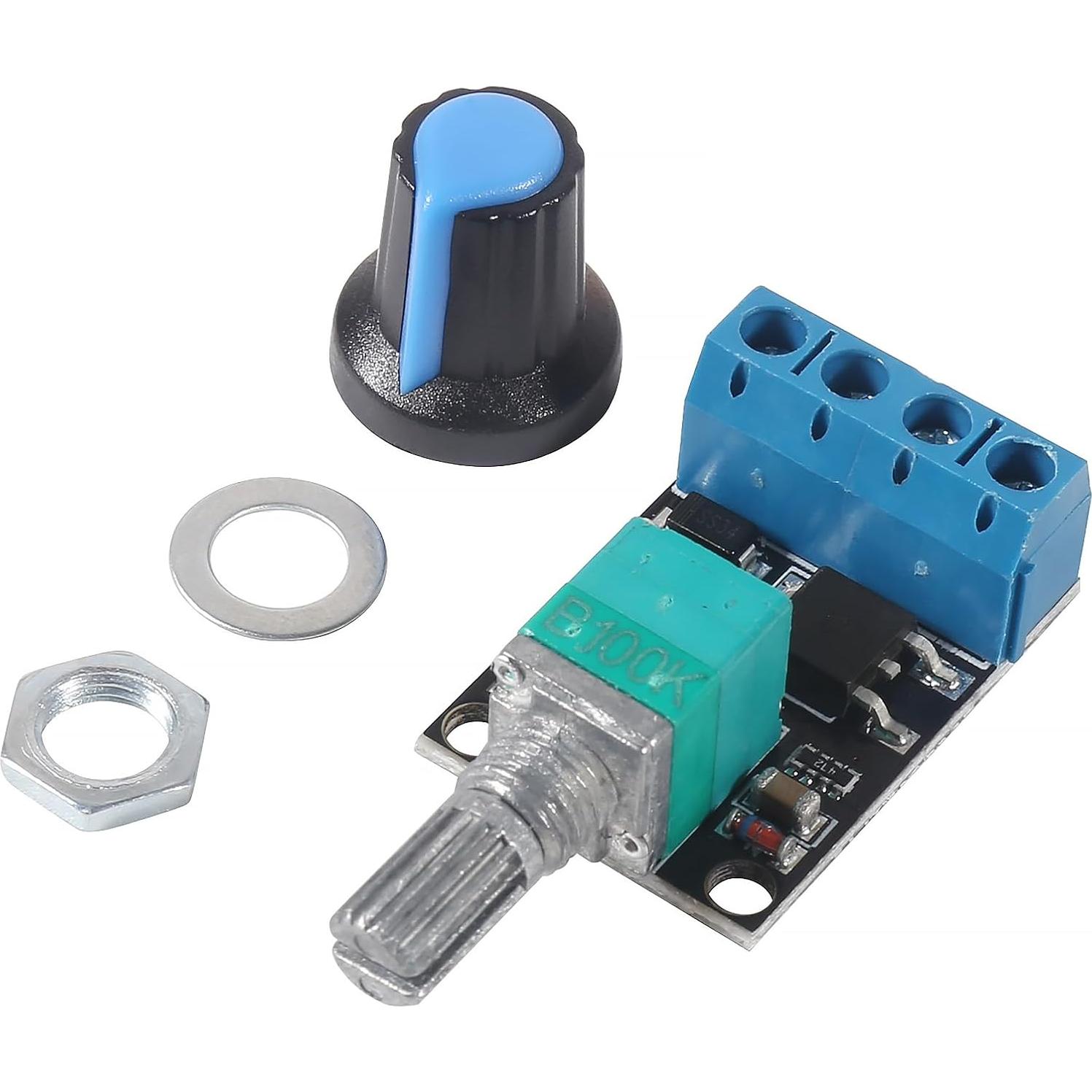 Controlador de Velocidad PWM 10A 5-16V XIITIA Regulador Motor