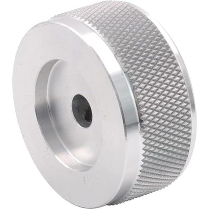 Perilla de Aluminio Szliyands 35x16mm Anodizada Plata