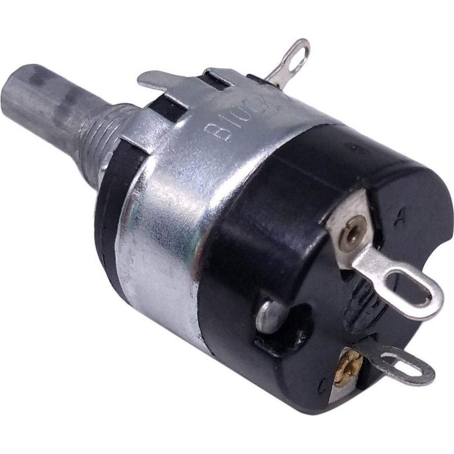 Potenciómetro Lineal 100K ohm CGjiogujio 2pcs Interruptor ON/OFF