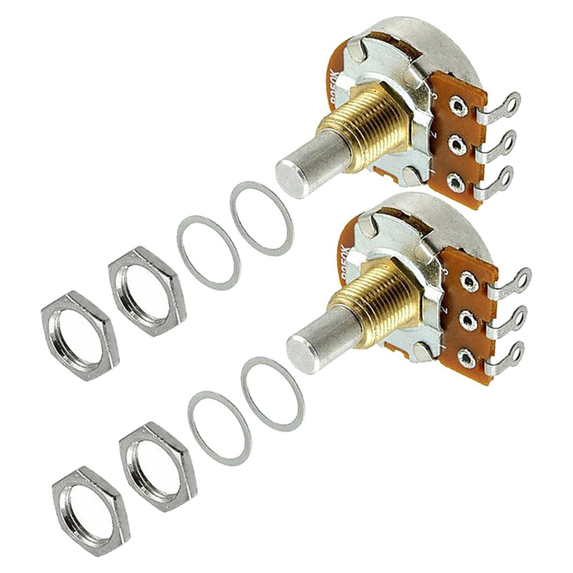 Potenciómetro Bourns PDB241-GTR02-254B0 250K Eje Sólido 2 Unidades