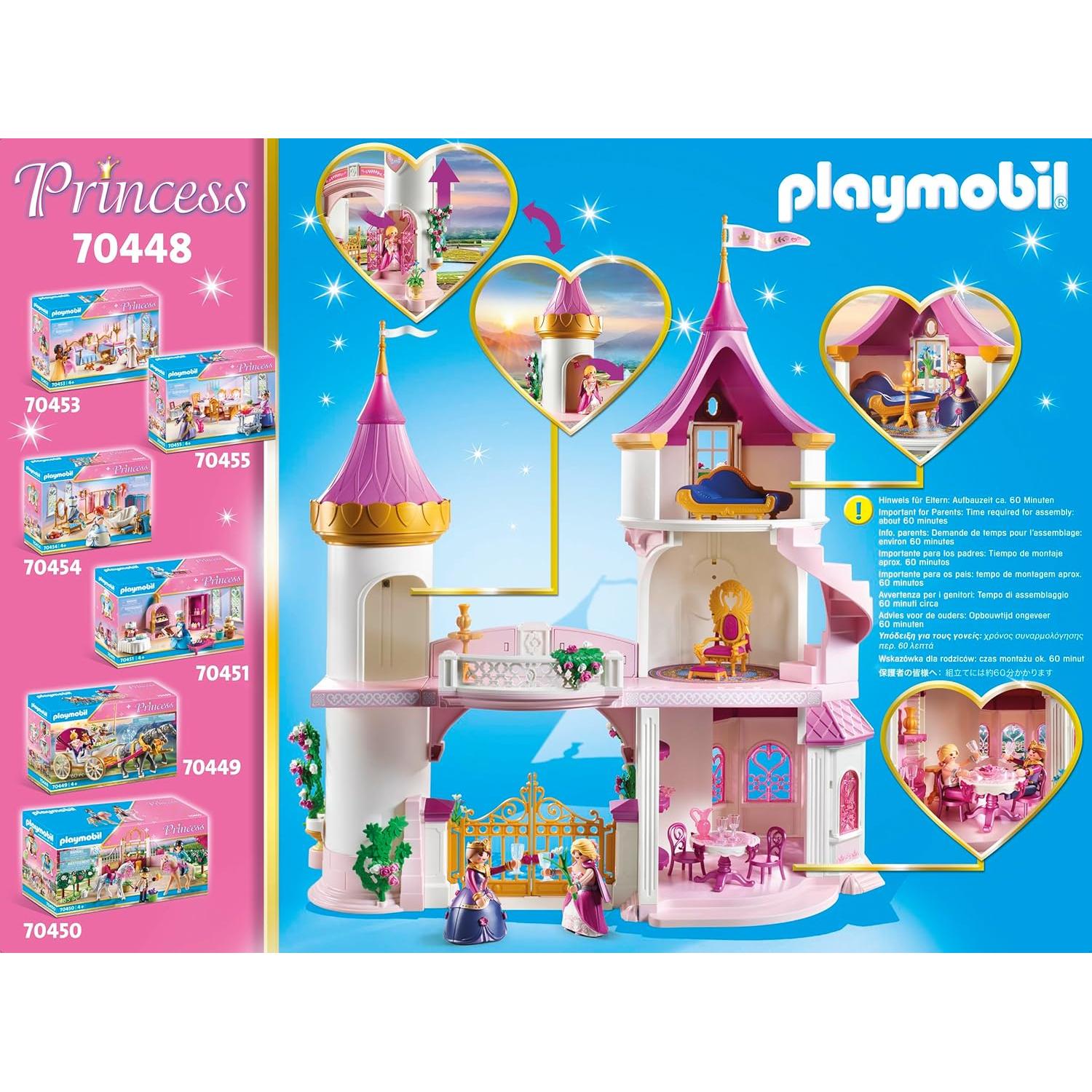 Castillo de Princesa Playmobil 70448 con figuras y accesorios