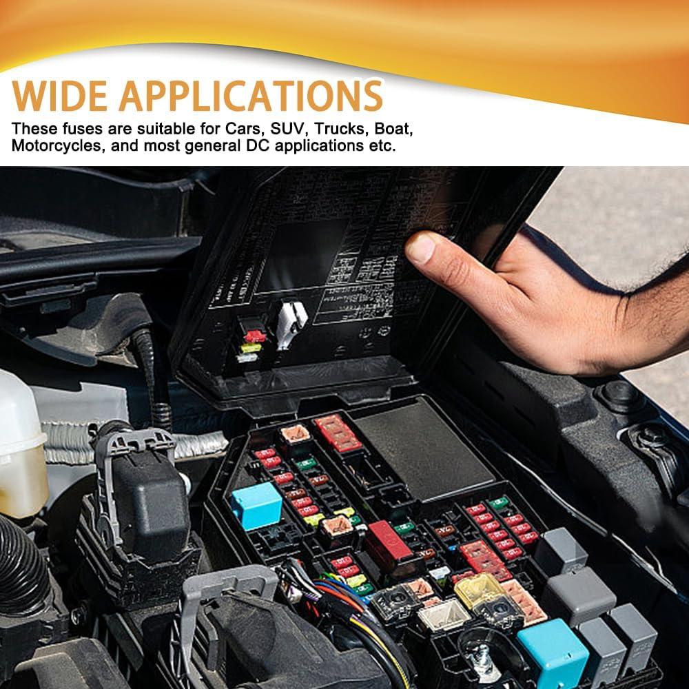 Kit de Fusibles Automotrices PACLVIO 10 Piezas 5A-30A