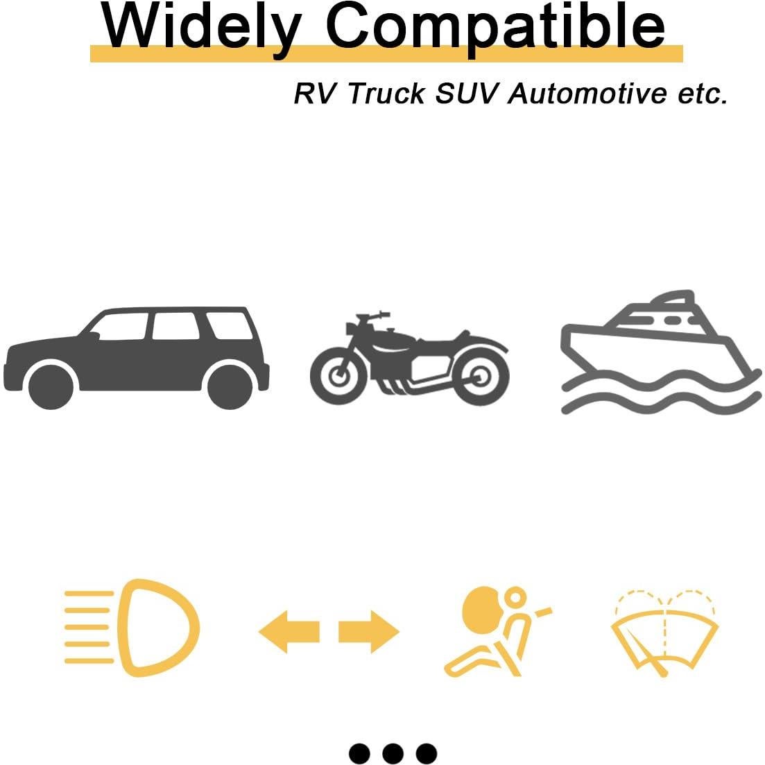 Fusibles Automotrices Estándar Riseuvo 20A 32V - 20 Pcs