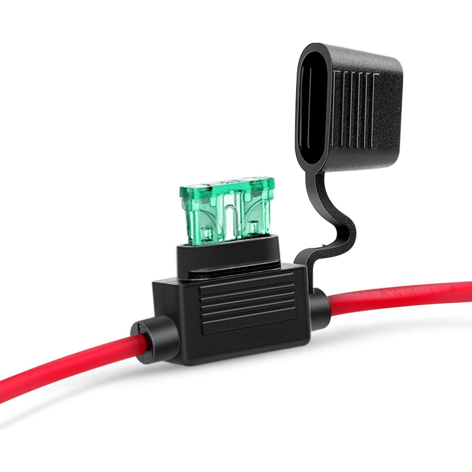 Soporte de Fusible ATC/ATO Nilight NI-FH01 14AWG 10 Piezas