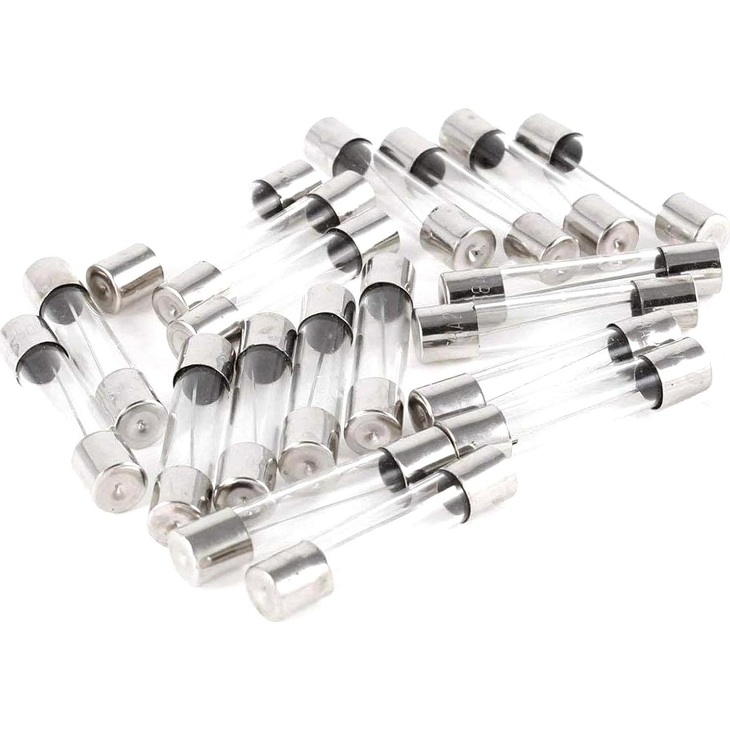 Kit de 150 Fusibles de Vidrio Rápido Estallido 6x30mm QBGTFAK