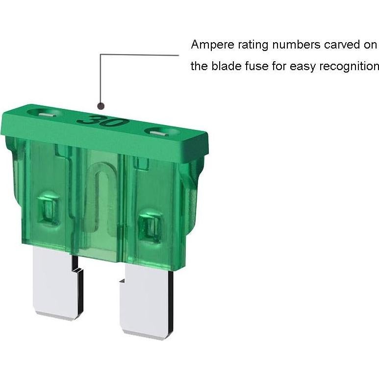 Soporte de Fusible Automotriz SIM&NAT 14 AWG con 50 Fusibles