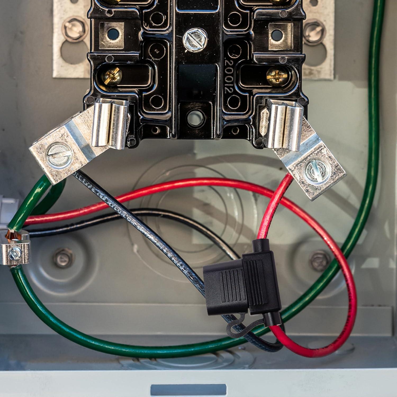 Soportes de Fusibles Inline 12V Ecocstm 16 AWG Impermeables