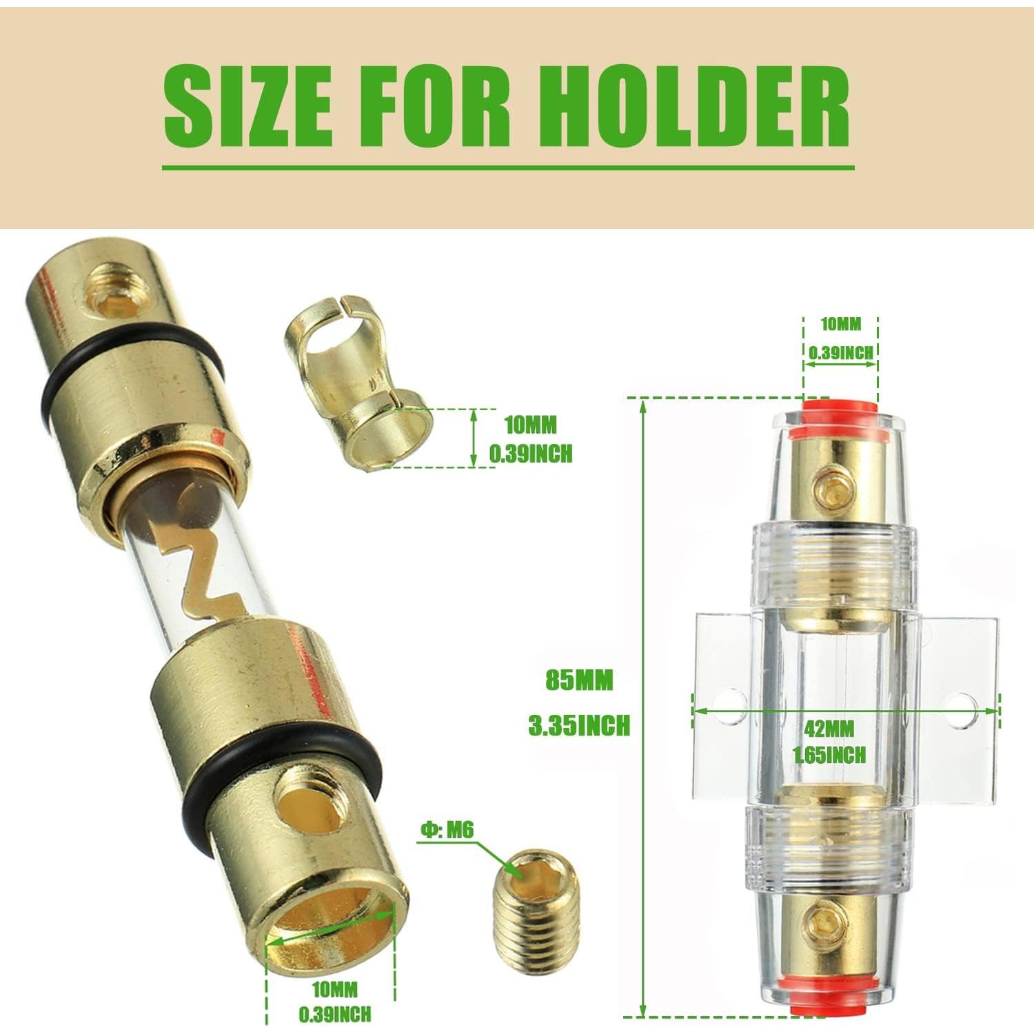 Soporte de Fusible AGU SIGANDG 100A Impermeable para Coche