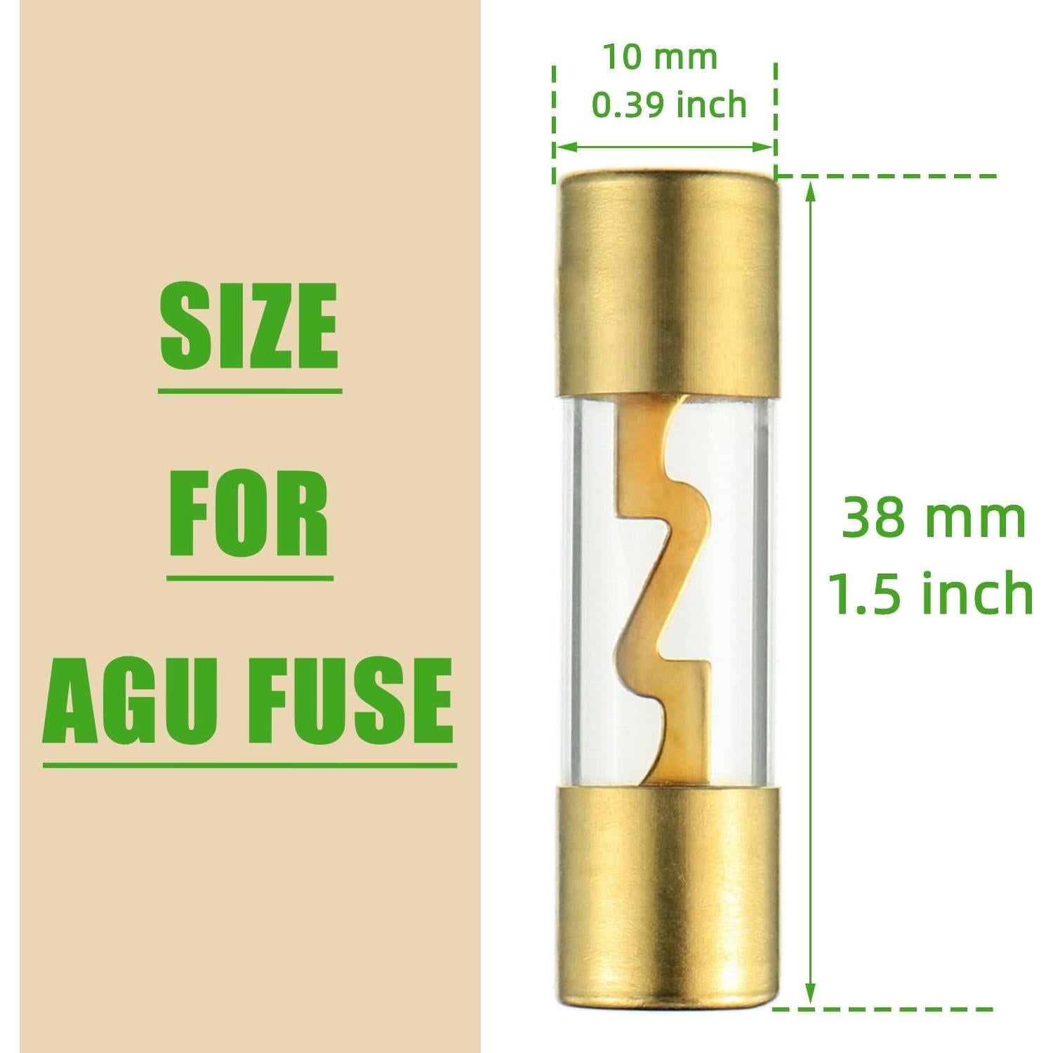 Soporte de Fusible AGU SIGANDG 100A Impermeable para Coche