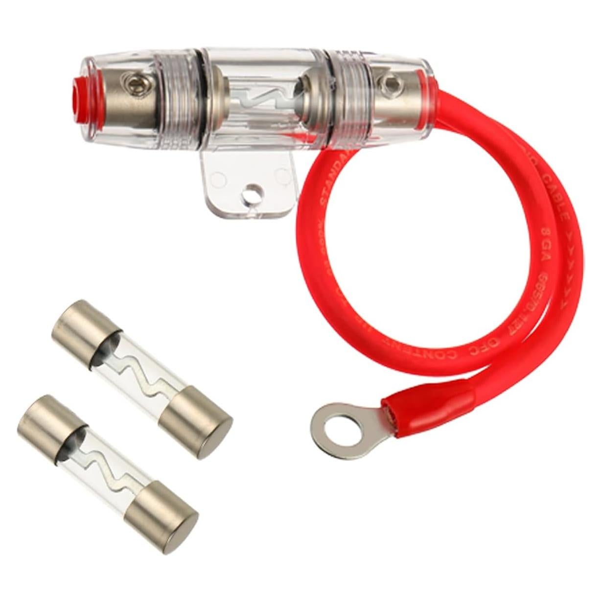 Soporte de Fusible AGU SIGANDG 60A con Cable de Cobre 1ft