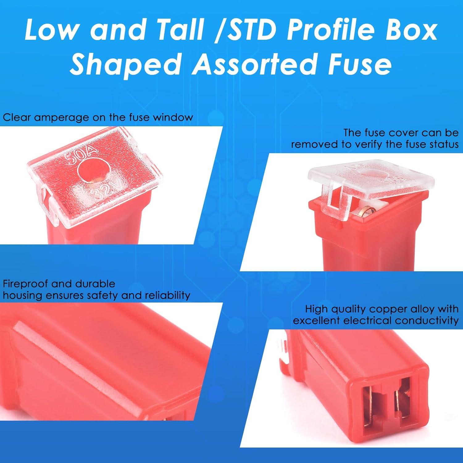 Kit de Fusibles Automotrices PACETAP 304 Piezas con Extractor