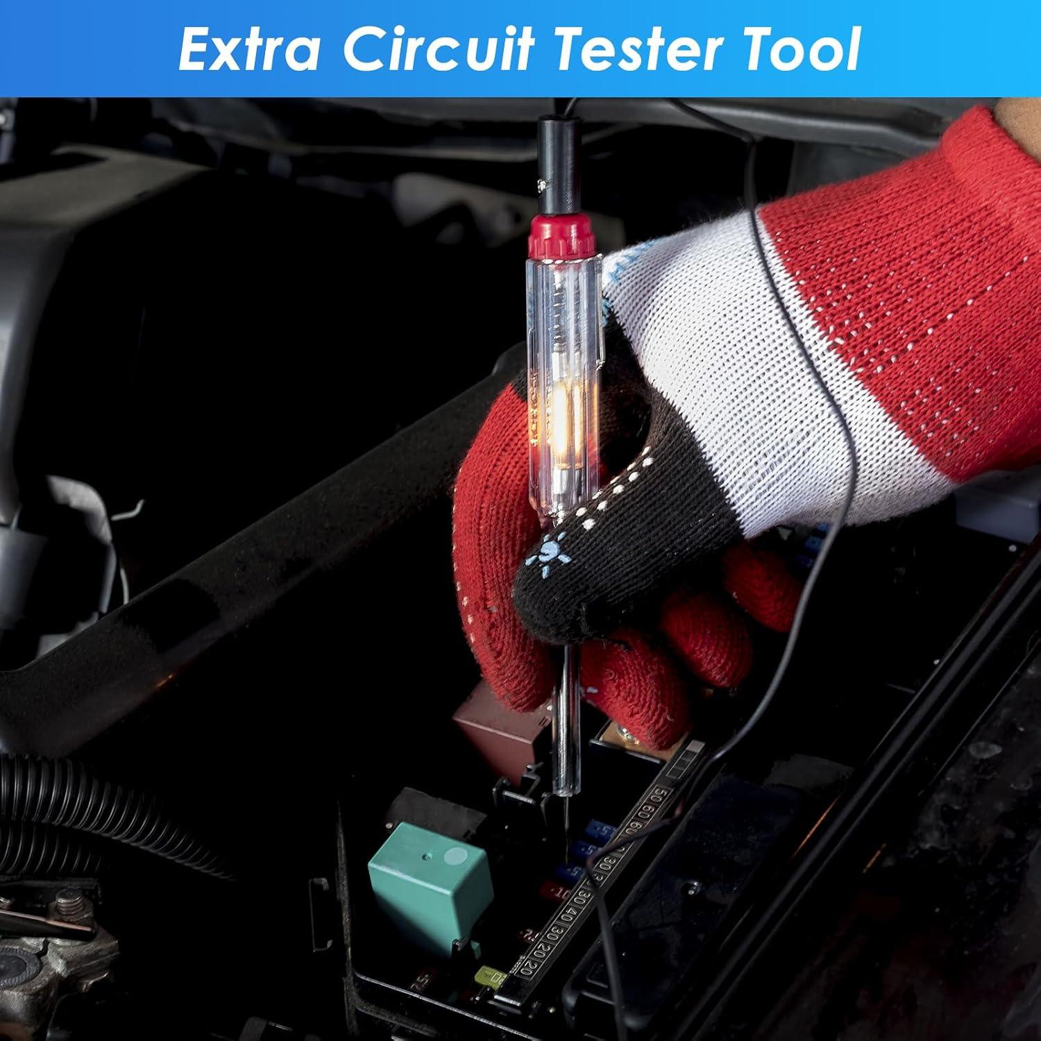 Kit de Fusibles Automotrices PACETAP 304 Piezas con Extractor