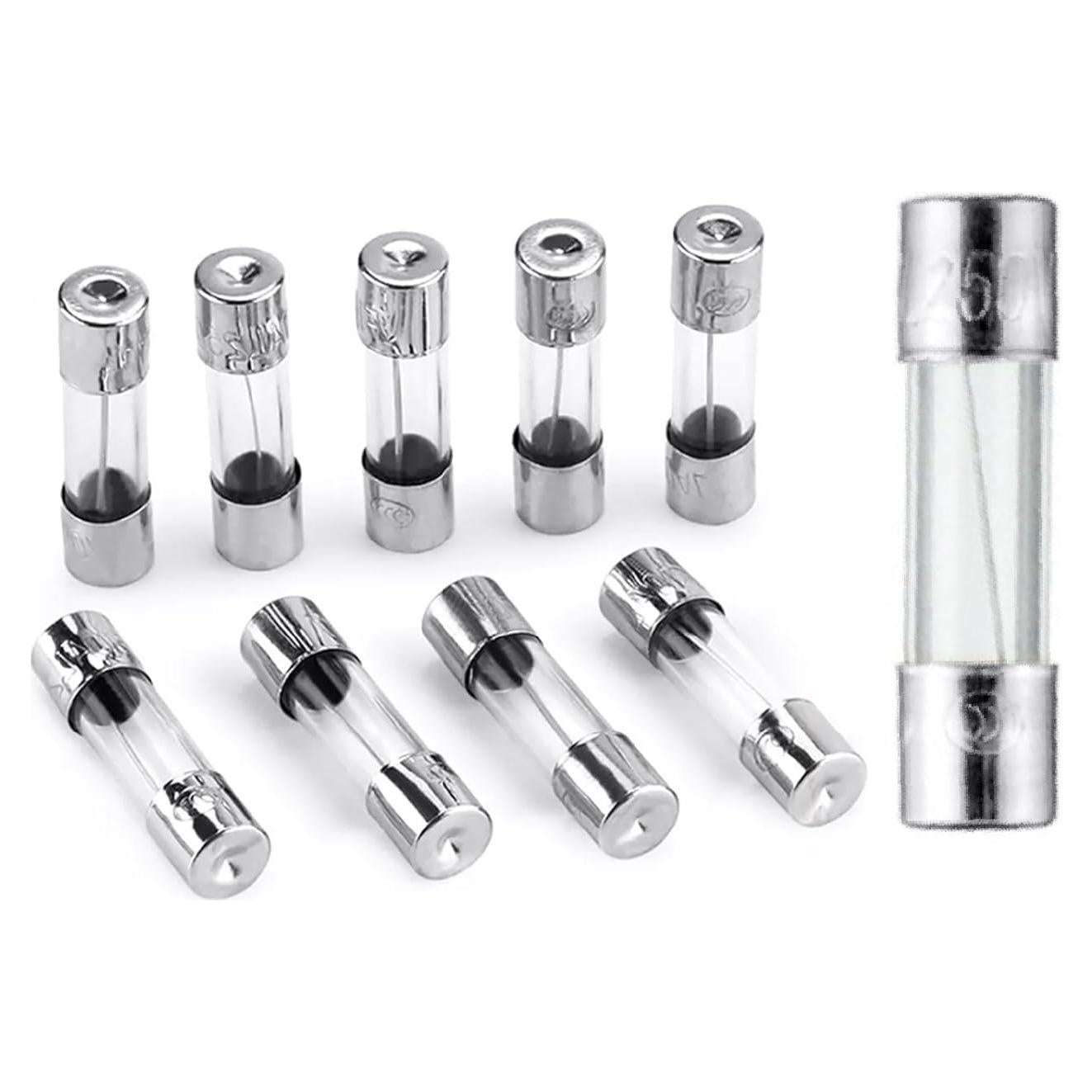 Fusibles de Vidrio ETERPEK F10AL250V 10A Paquete de 10