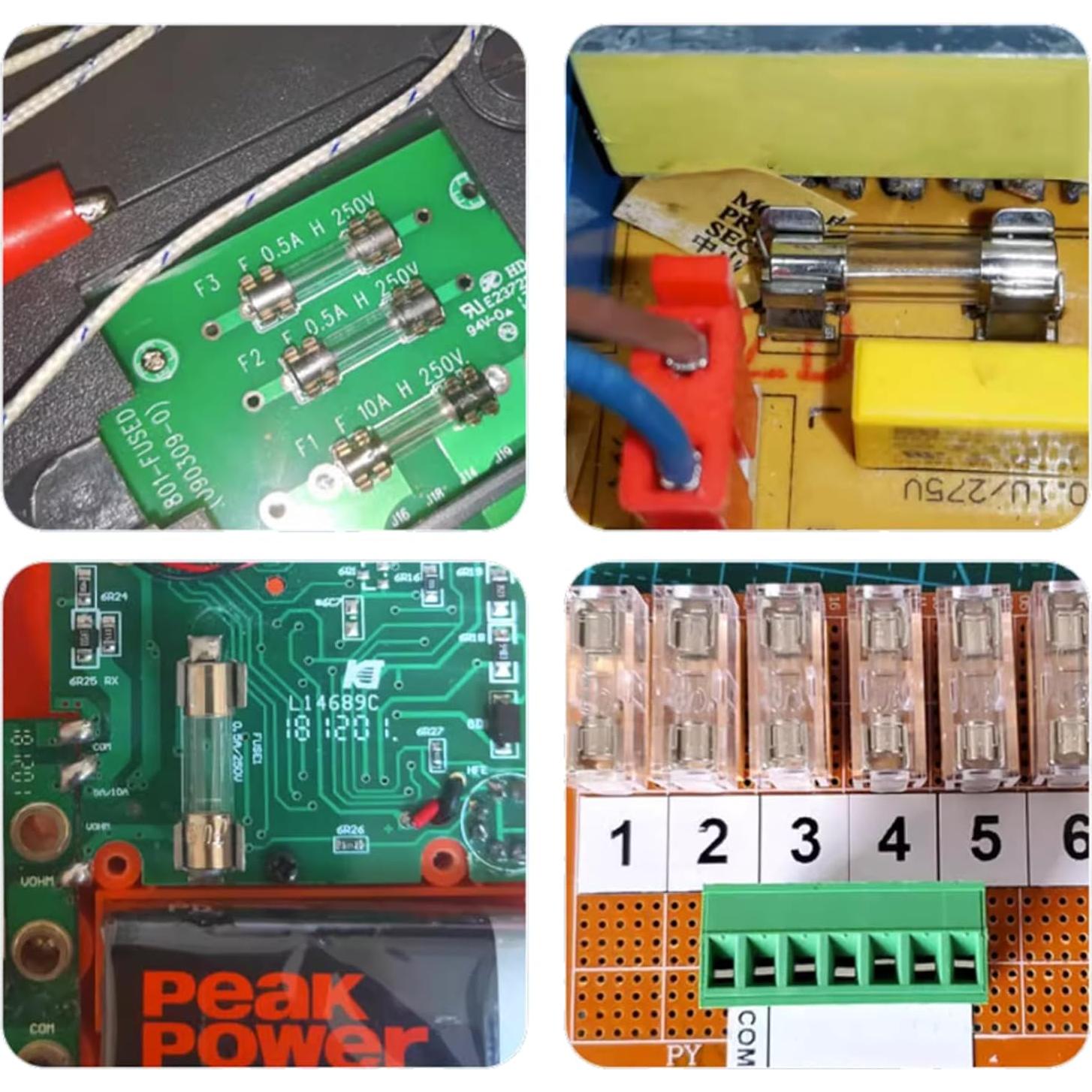 Fusibles de Vidrio ETERPEK F10AL250V 10A Paquete de 10