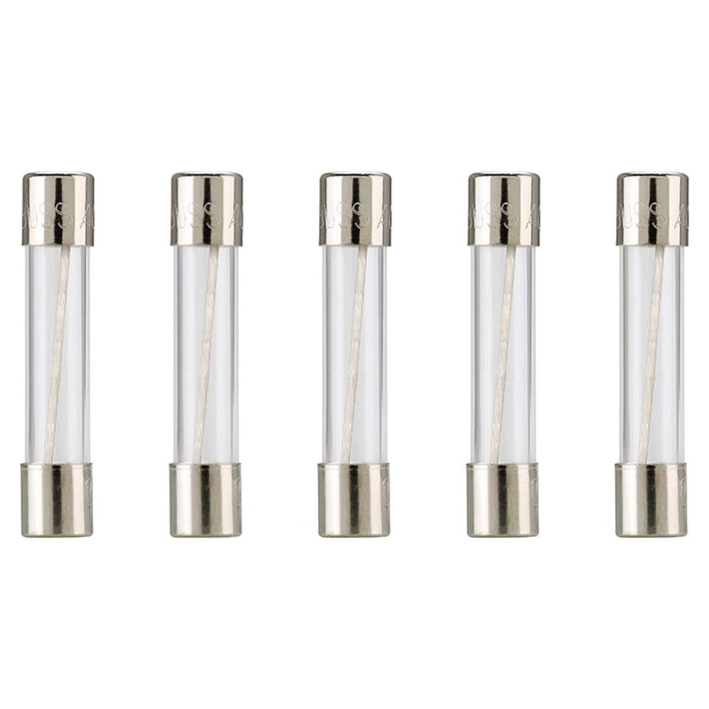 Fusible AGC-6 Bussmann 6A 250V Rápido Paquete de 5