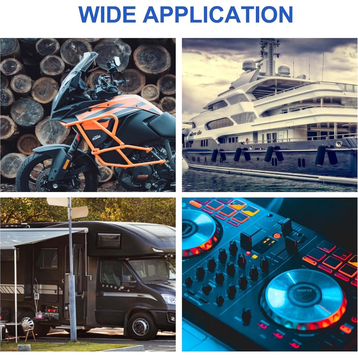 Kit de Adaptadores de Fusible Automotriz TOOYIMR 12 Piezas