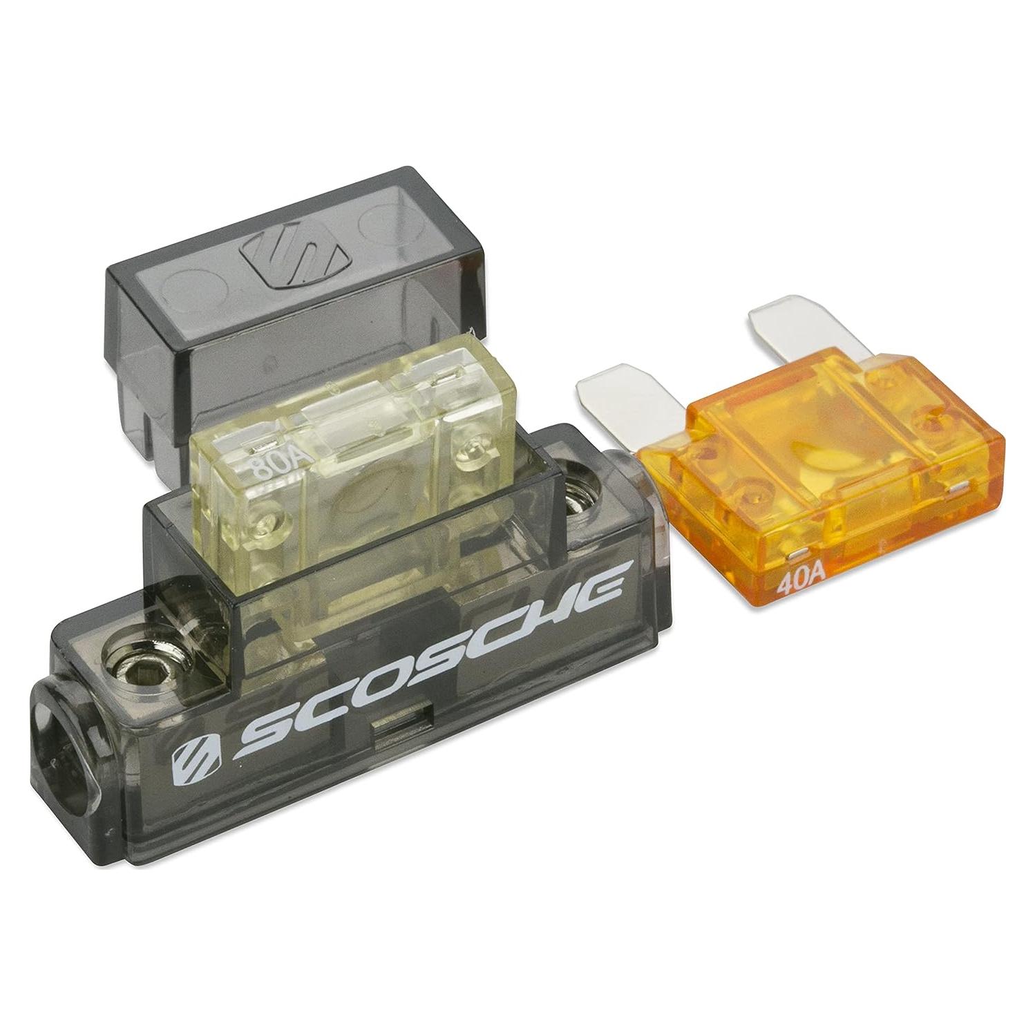 Soporte de Fusible en Línea Scosche PMFHIKF para 4-8 Gauge