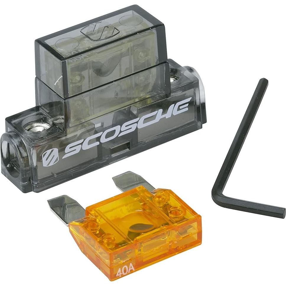 Soporte de Fusible en Línea Scosche PMFHIKF para 4-8 Gauge