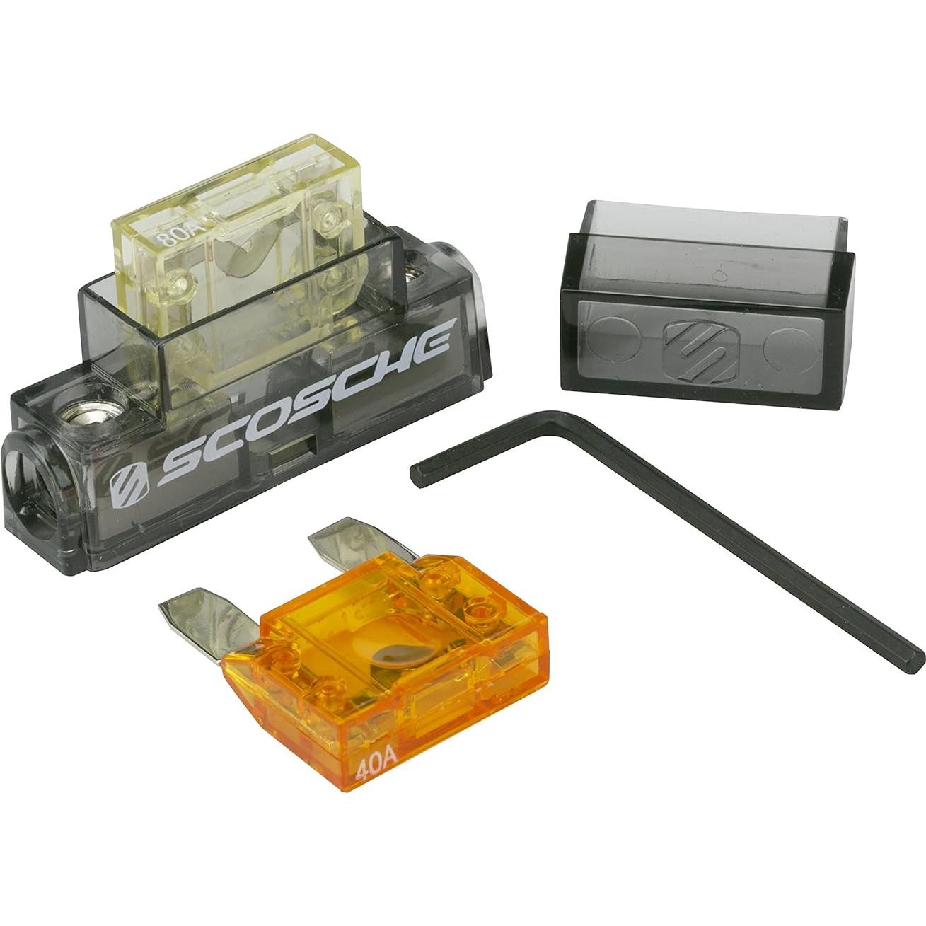 Soporte de Fusible en Línea Scosche PMFHIKF para 4-8 Gauge