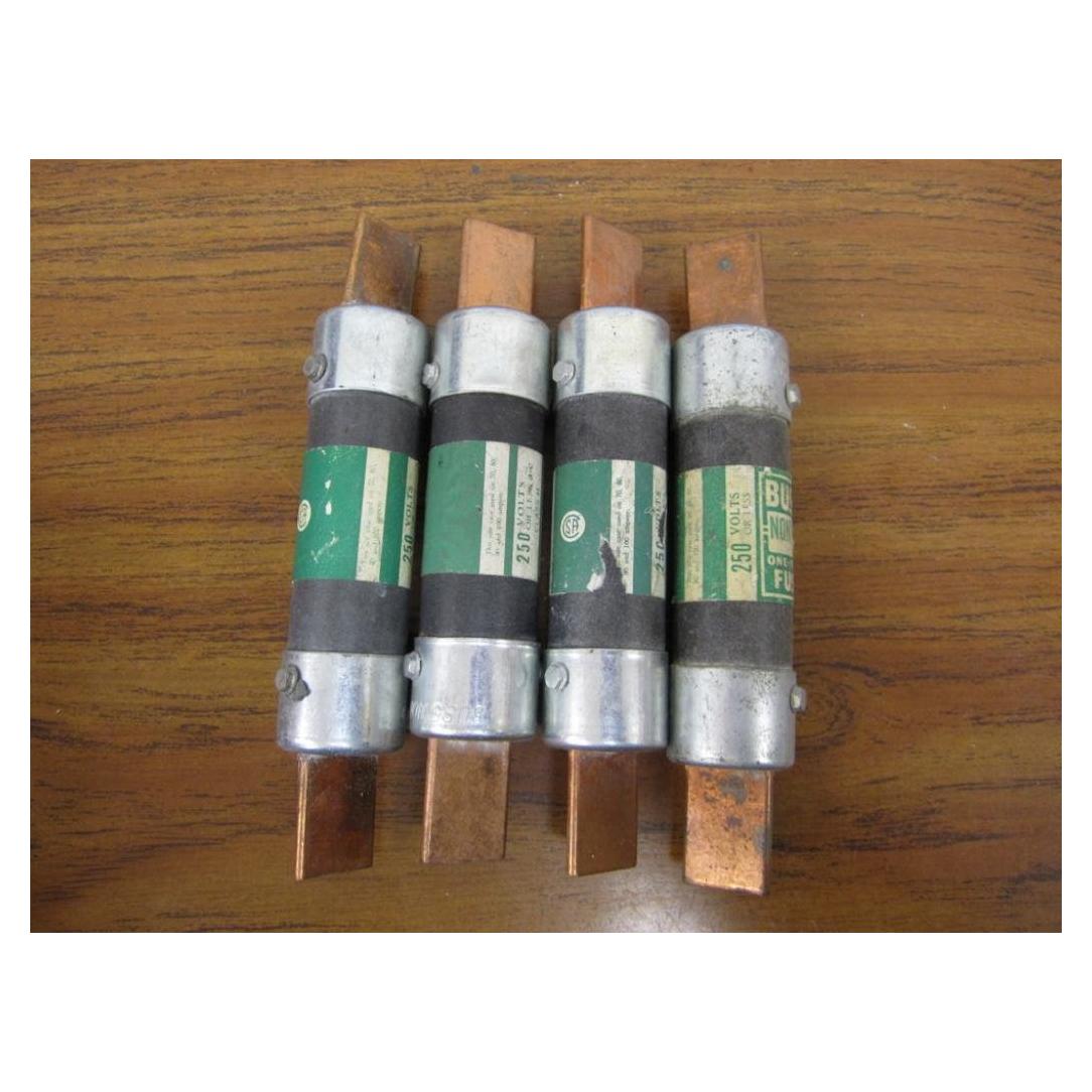Fusible Bussmann NON-100 - Paquete de 4 unidades