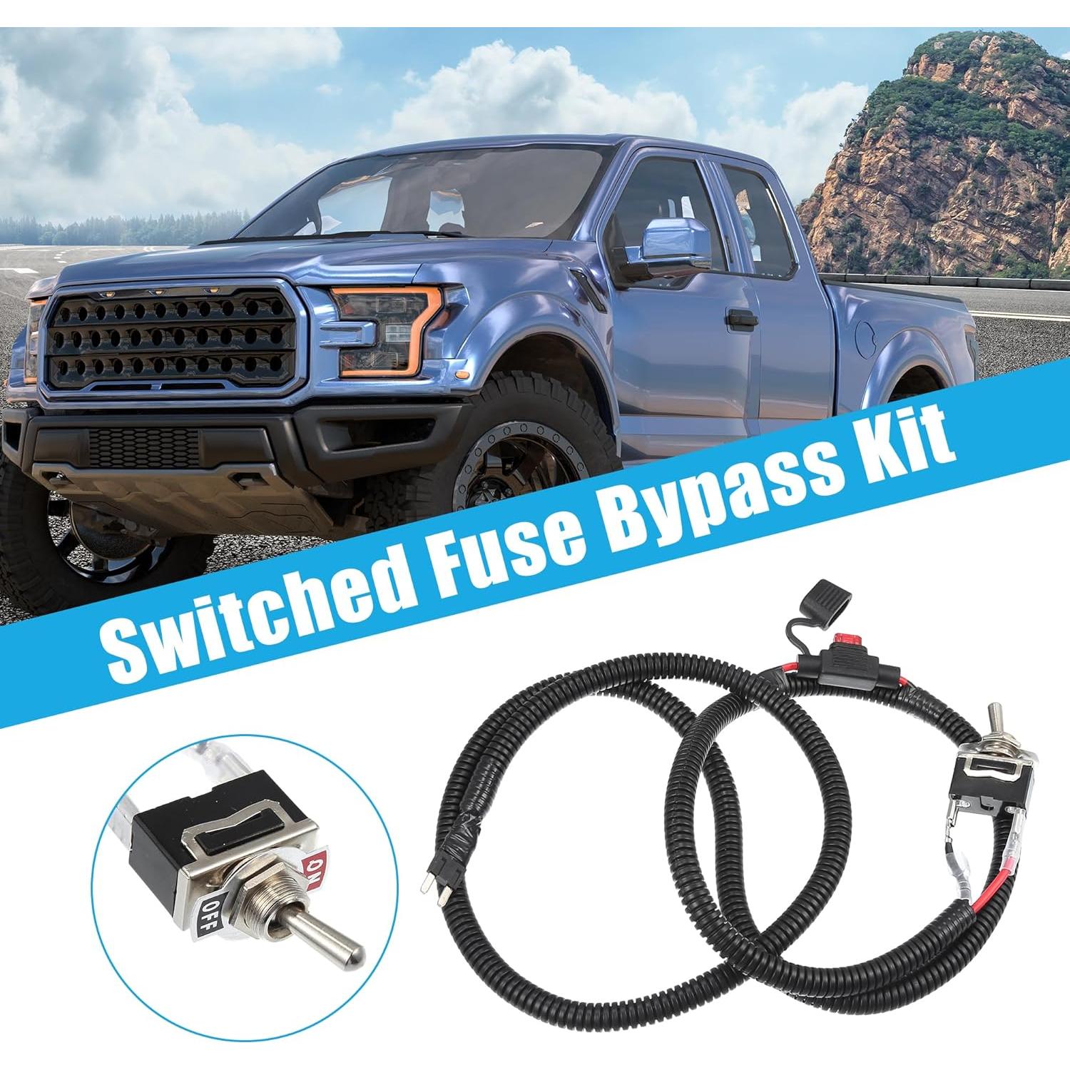 Kit de Bypass de Fusible Universal uxcell 133.5cm Automotriz