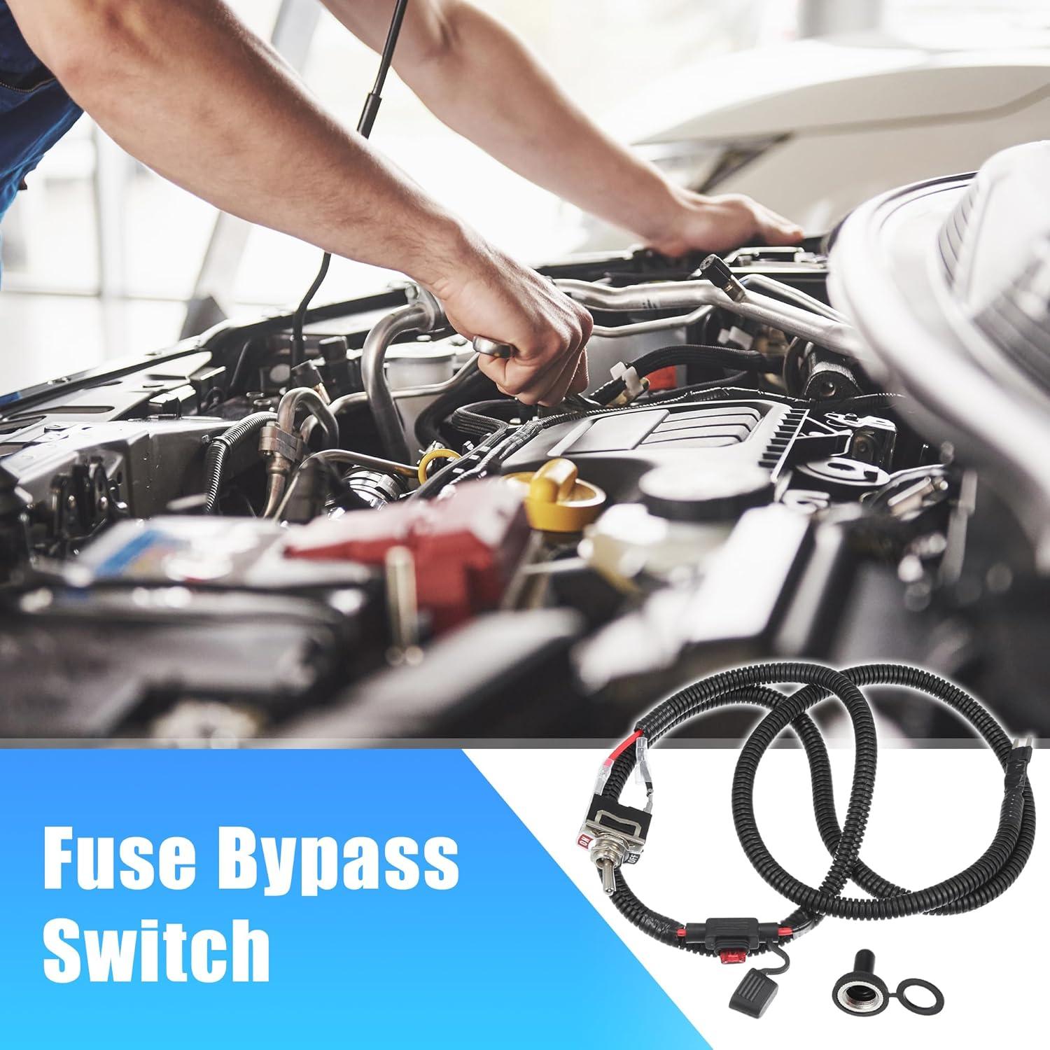 Kit de Bypass de Fusible Universal uxcell 133.5cm Automotriz