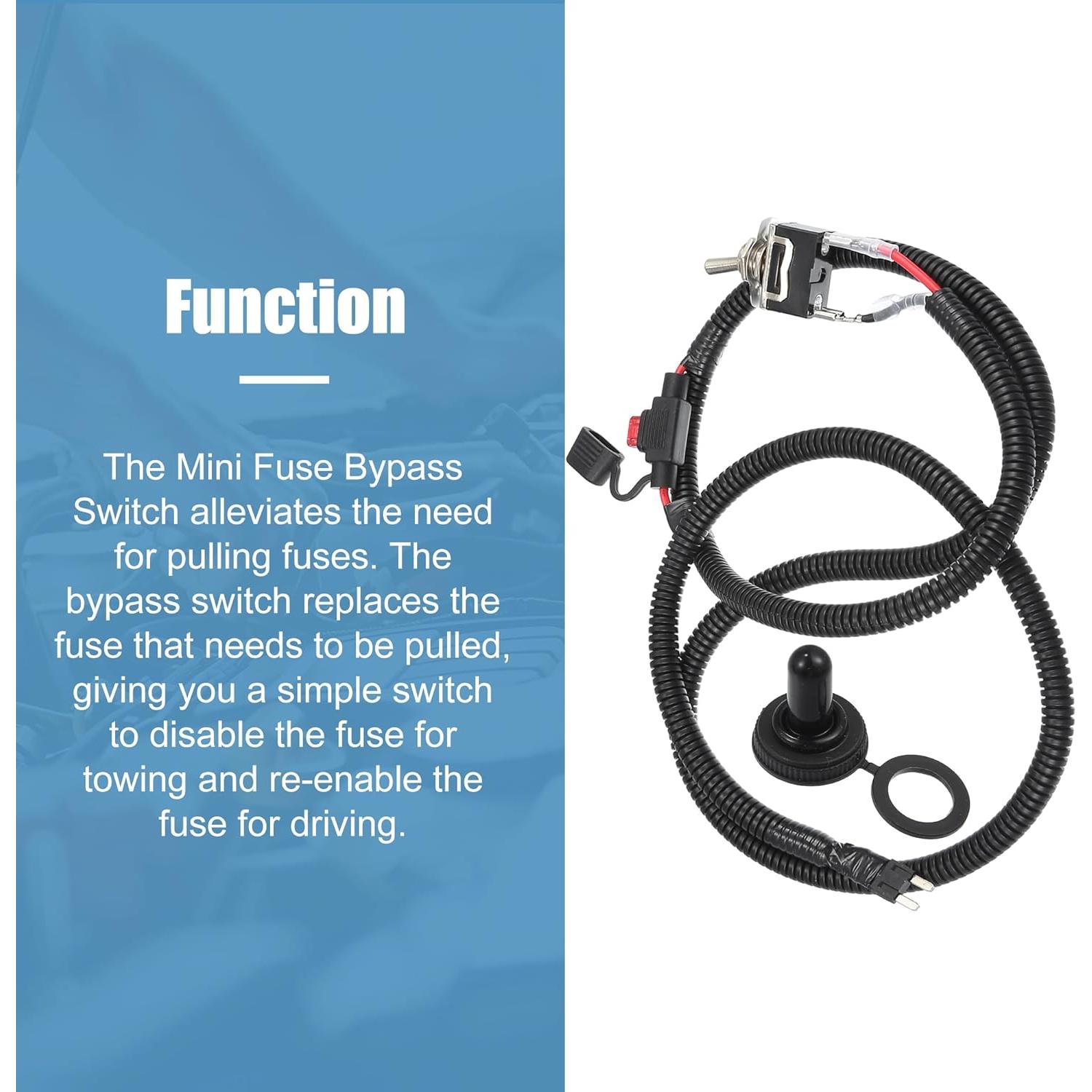 Kit de Bypass de Fusible Universal uxcell 133.5cm Automotriz