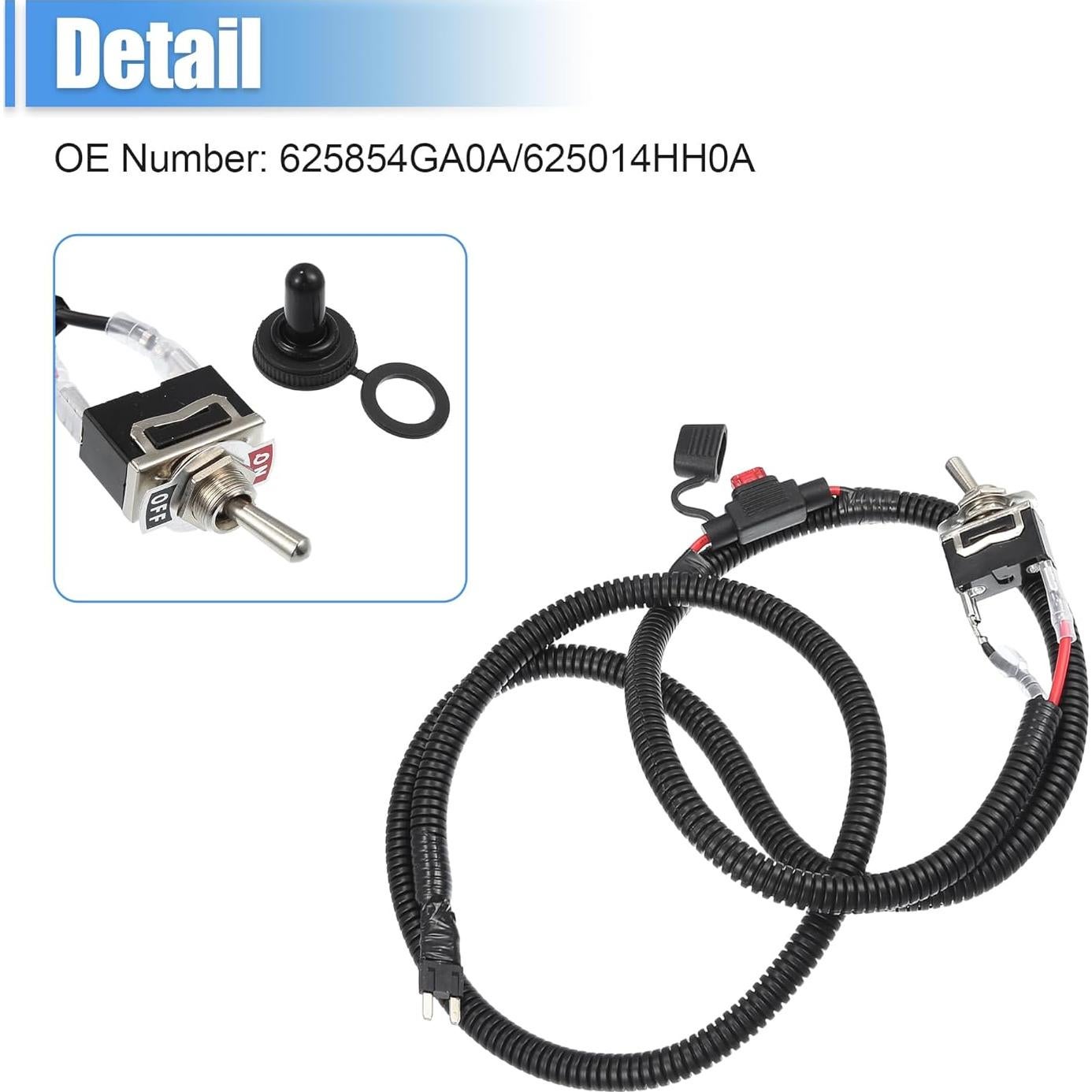 Kit de Bypass de Fusible Universal uxcell 133.5cm Automotriz