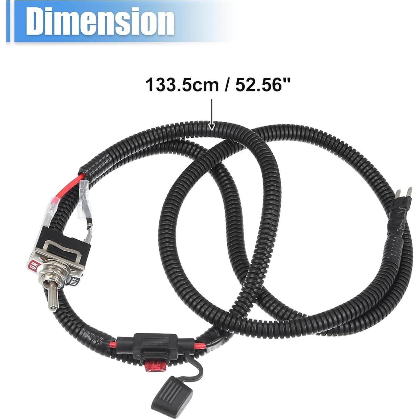 Kit de Bypass de Fusible Universal uxcell 133.5cm Automotriz