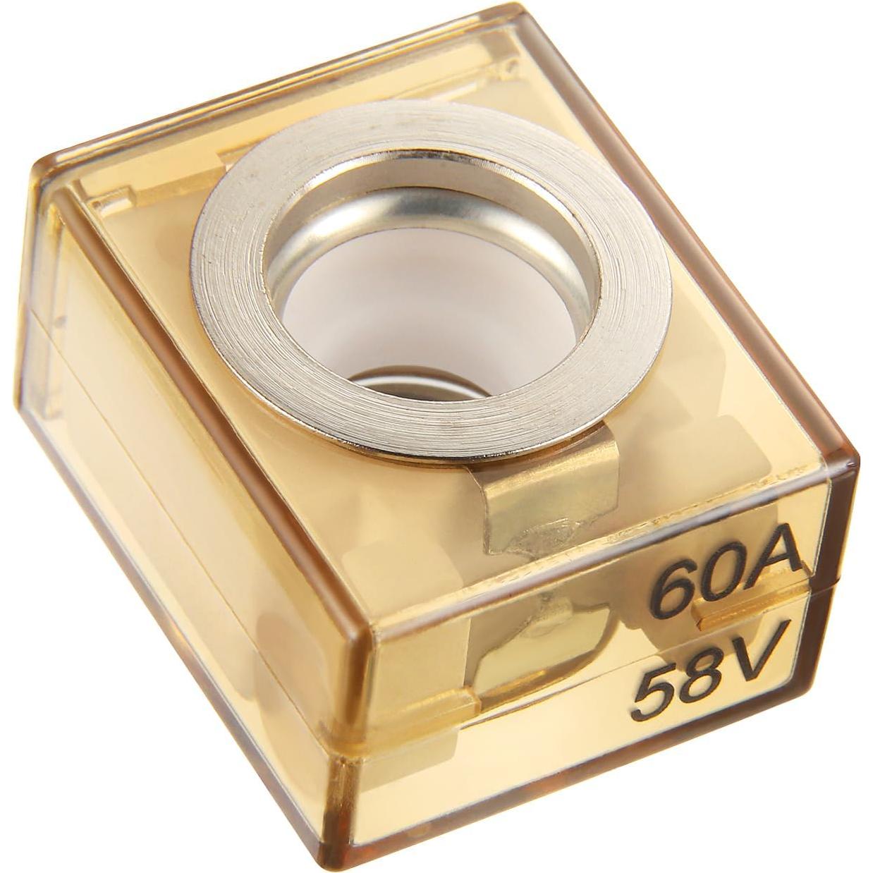 Bloque de Fusibles Terminal BOJACK 60A IP66 para Batería