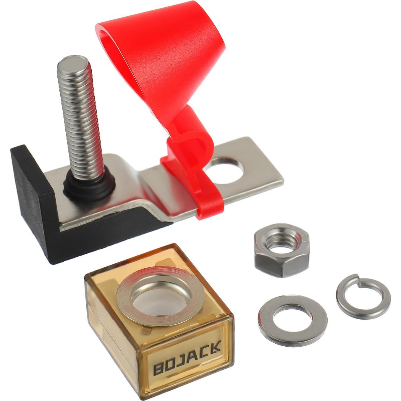 Bloque de Fusibles Terminal BOJACK 60A IP66 para Batería