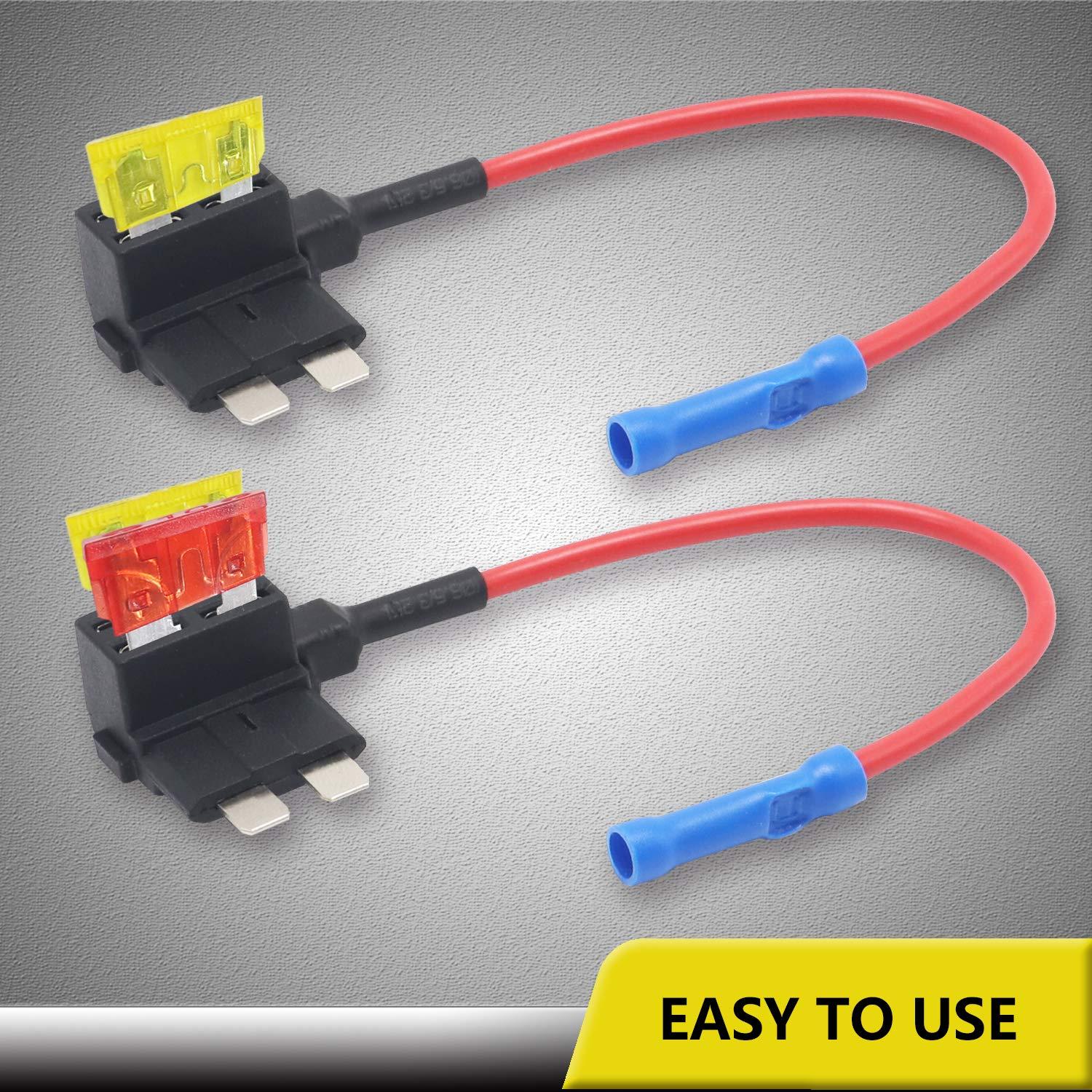 Adaptador de Fusible Tap Recoil FT1-10 para Coche 12V ATO ATC