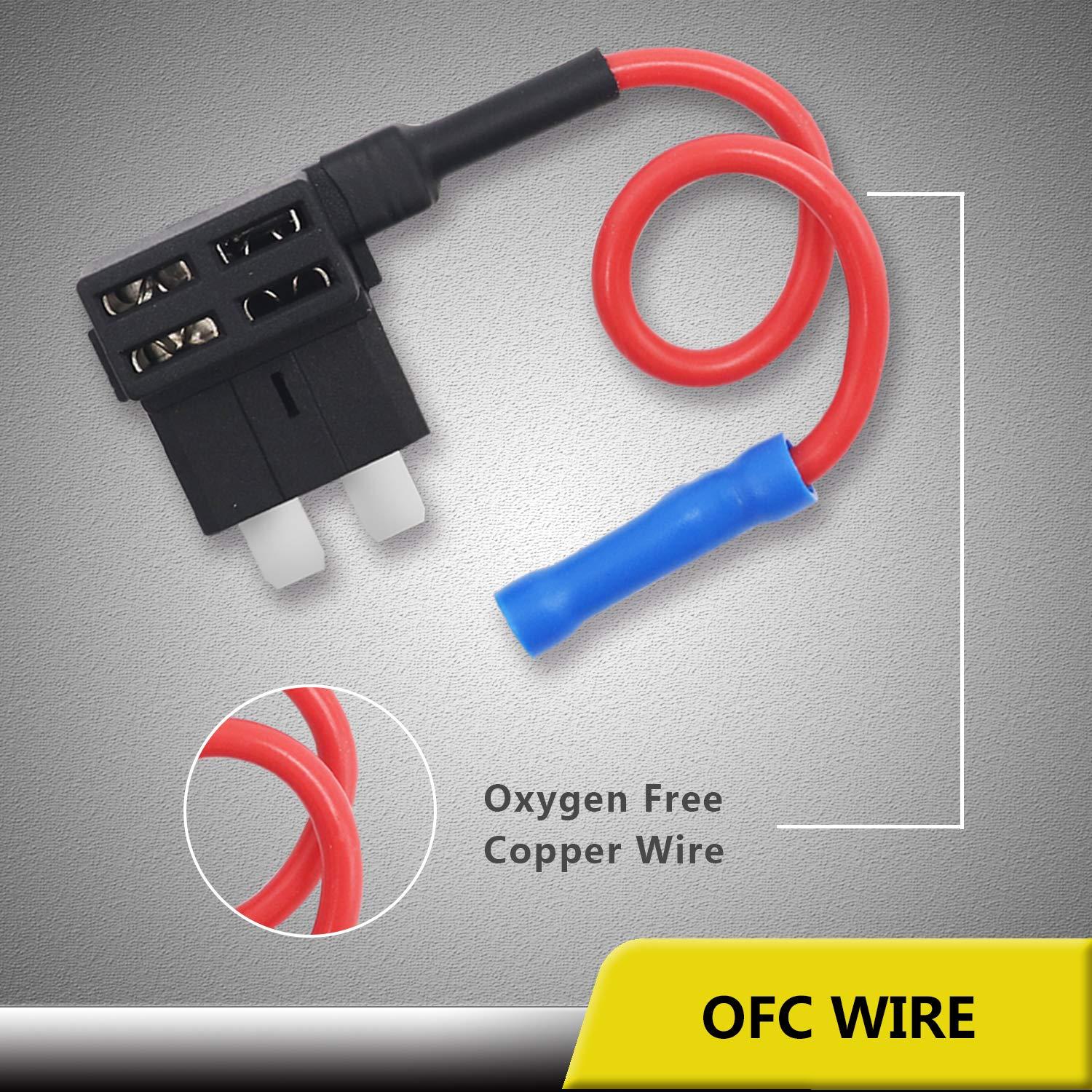 Adaptador de Fusible Tap Recoil FT1-10 para Coche 12V ATO ATC