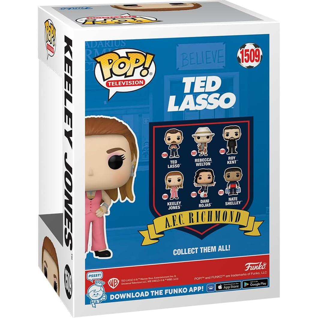 Funko Pop! Keeley Jones - Figura de Vinilo 9.8 cm - Ted Lasso