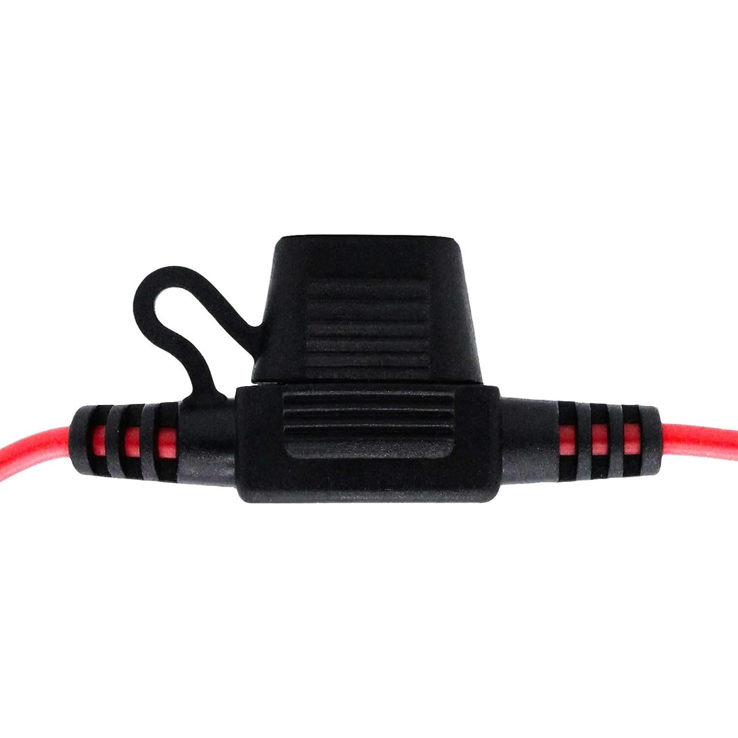 Soporte de Fusible en Línea Impermeable VANTRONIK 16 AWG 10 Piezas