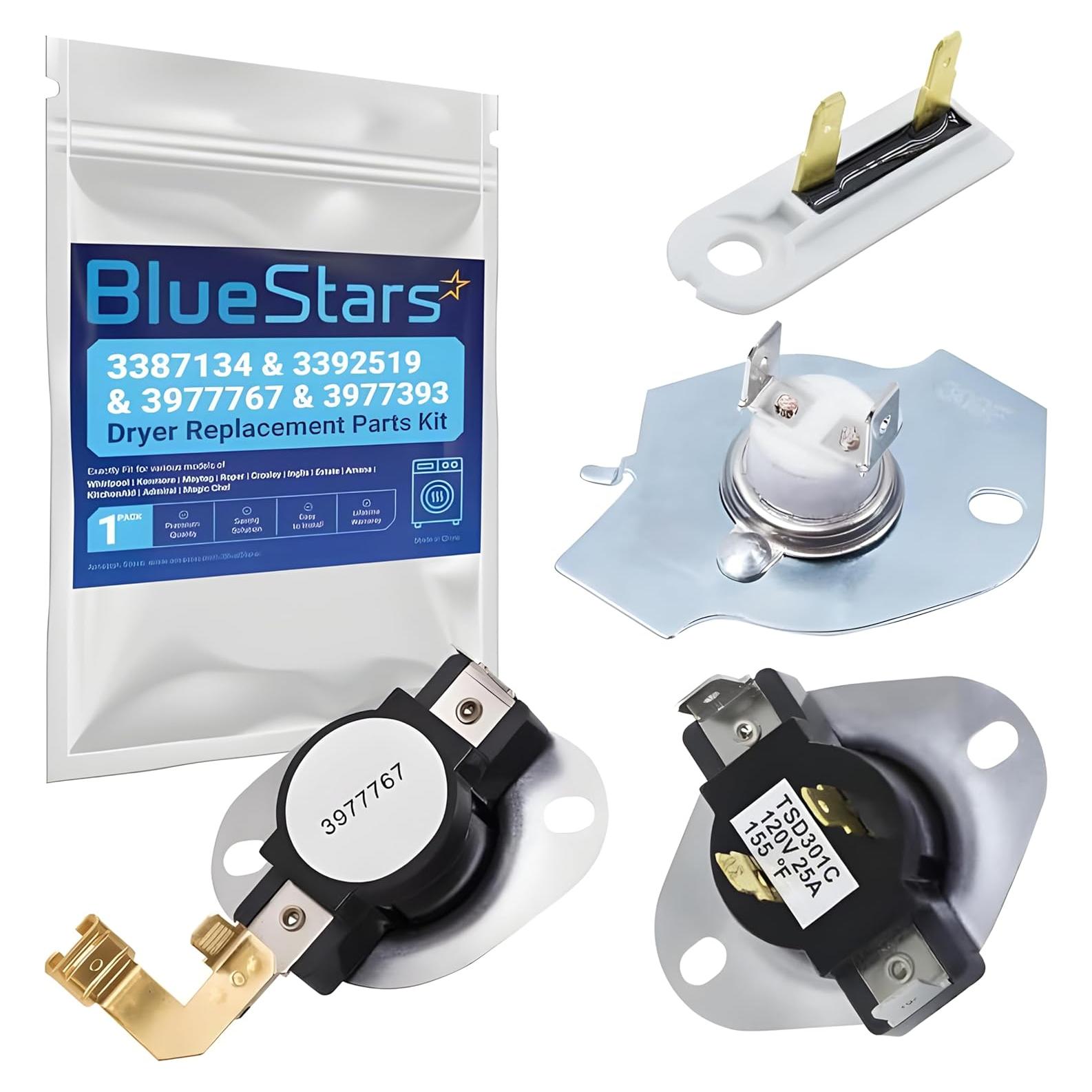 Kit de Termostato y Fusible de Secadora BlueStars 3387134